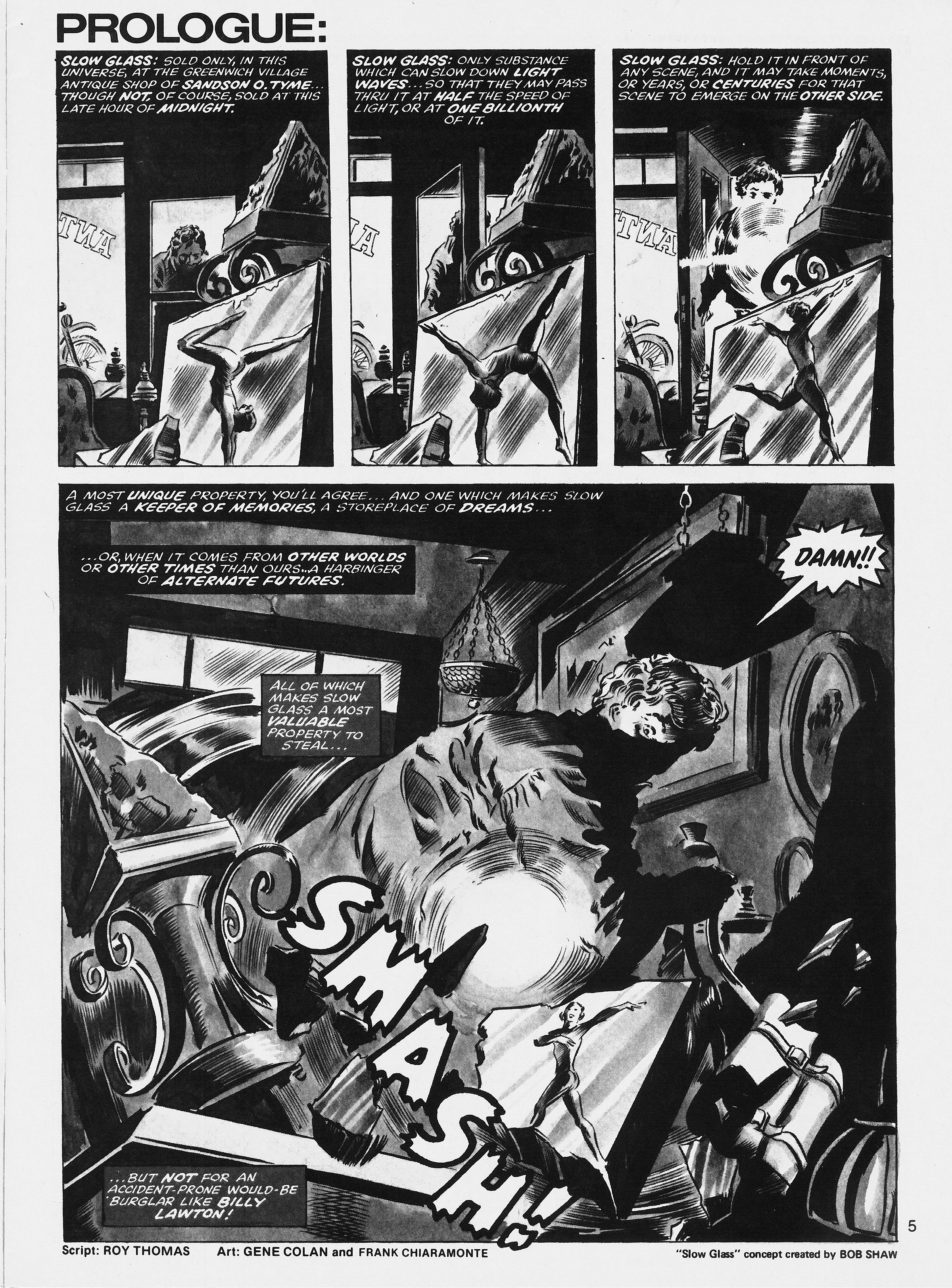 Read online Unknown Worlds of Science Fiction comic -  Issue #5 - 5