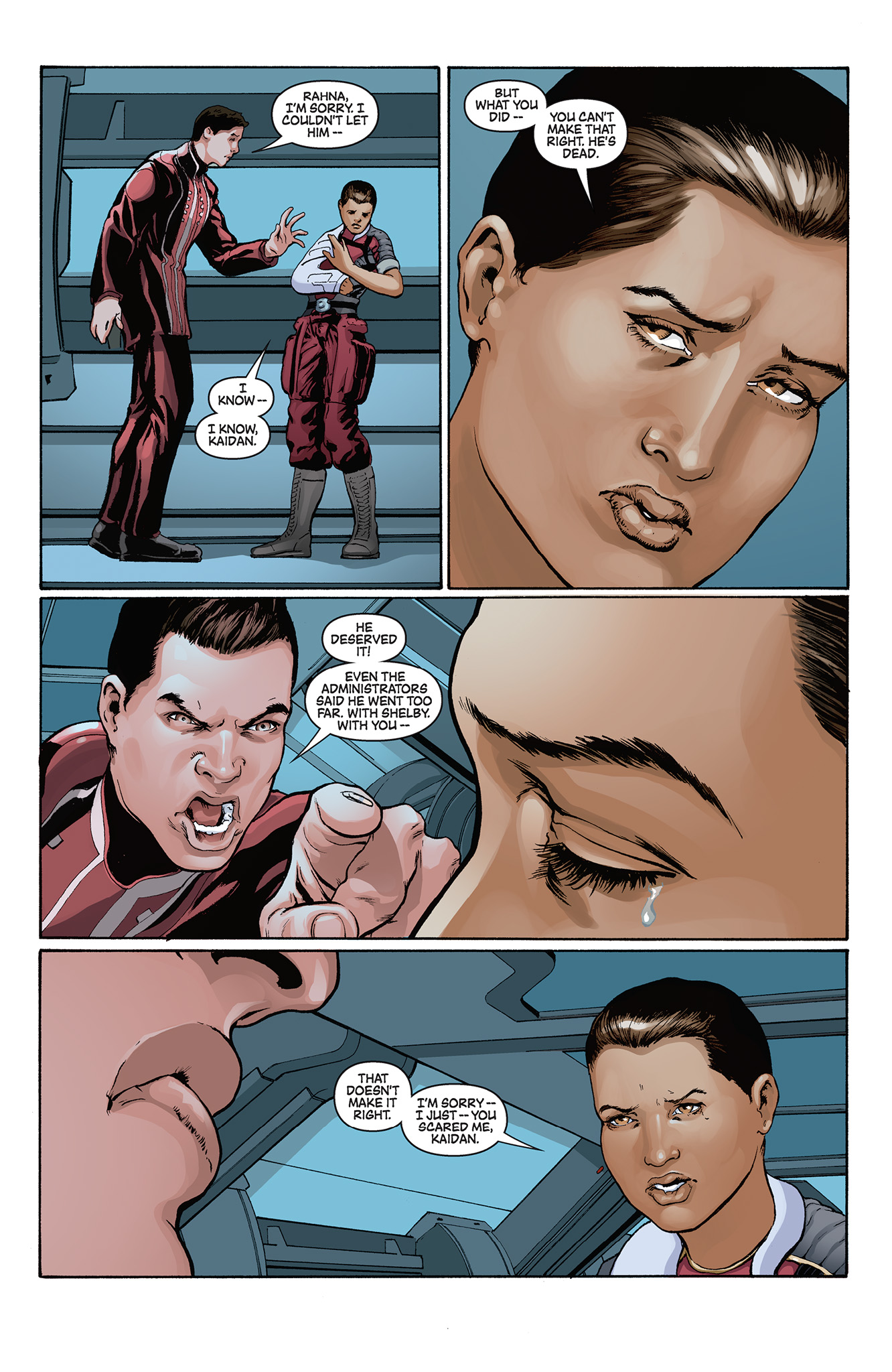 Read online Mass Effect: Foundation comic -  Issue #4 - 19