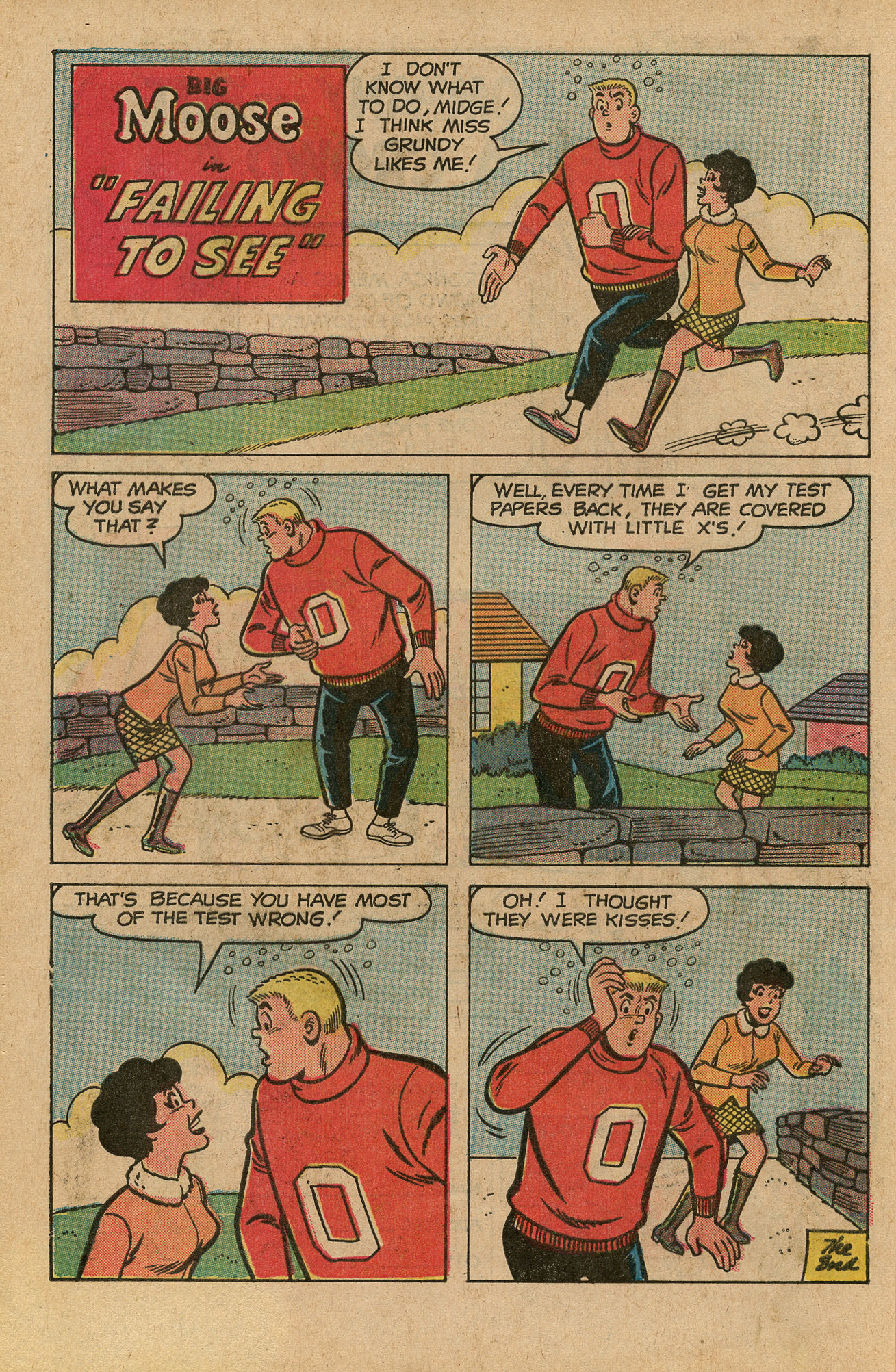 Read online Archie's TV Laugh-Out comic -  Issue #12 - 32