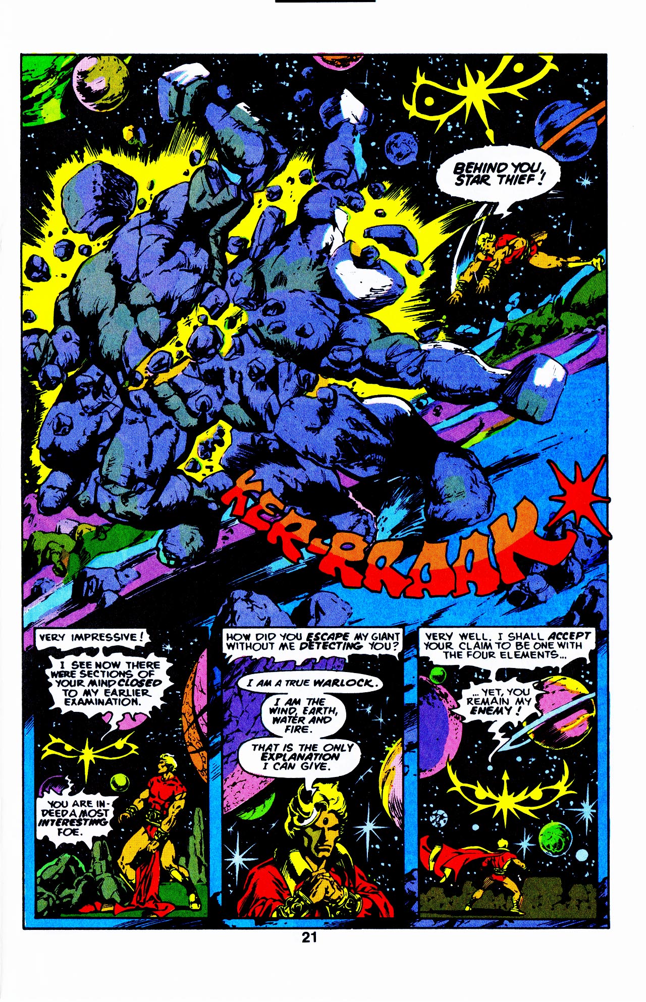 Read online Warlock (1992) comic -  Issue #4 - 23