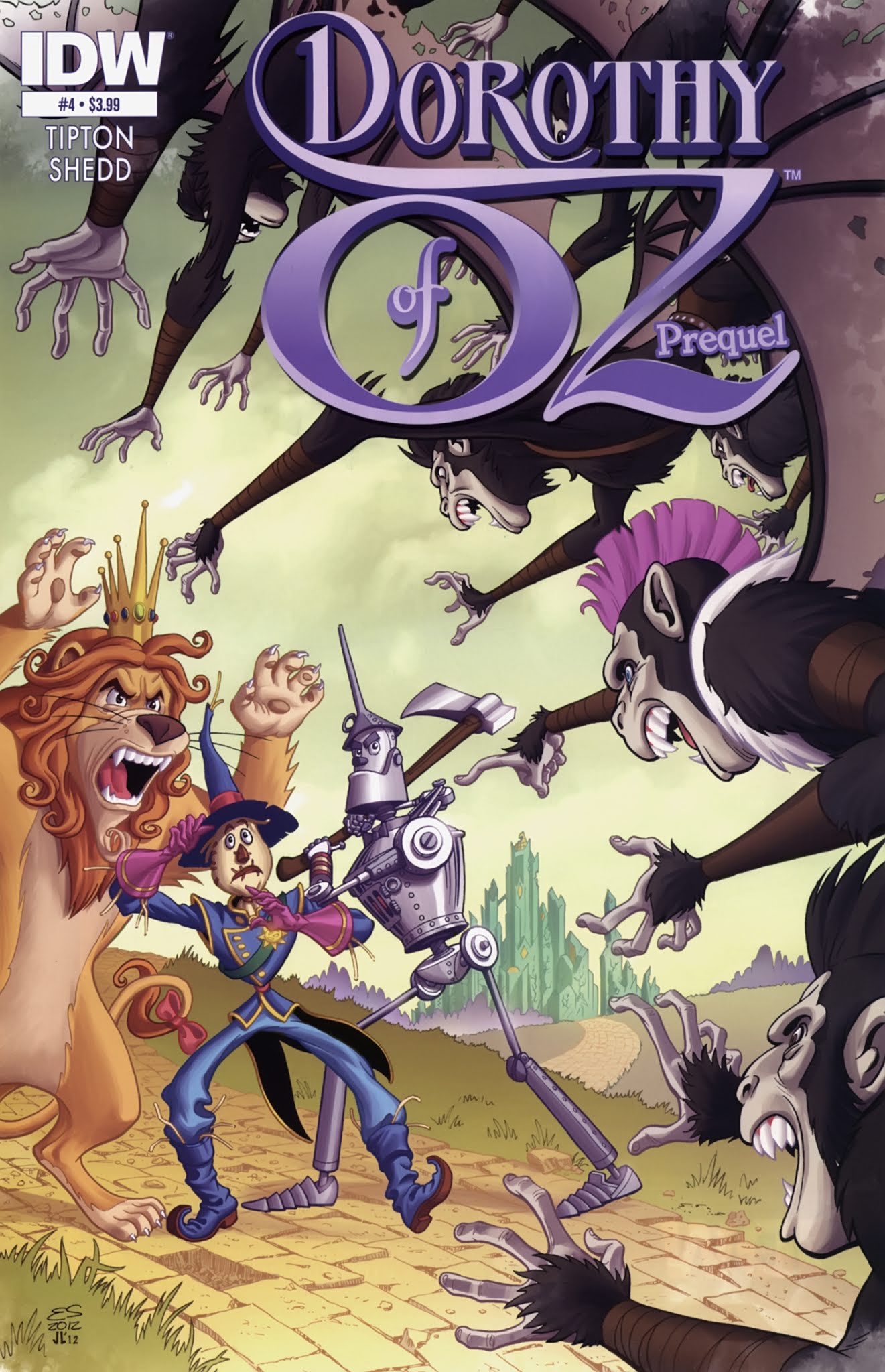 Read online Dorothy of Oz Prequel comic -  Issue #4 - 1