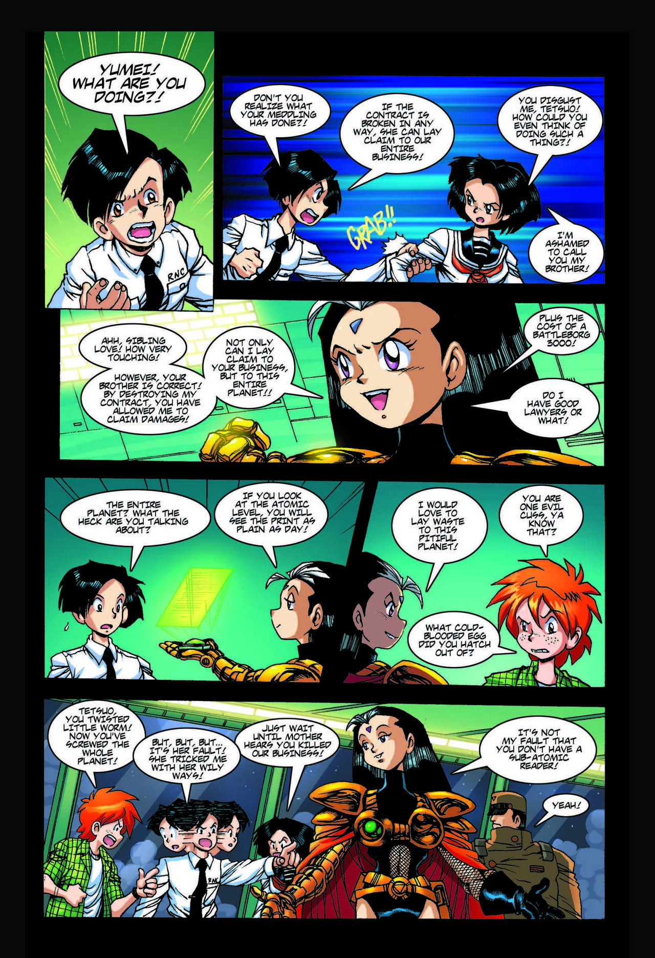 Read online Ninja High School Version 2 comic -  Issue #8 - 11