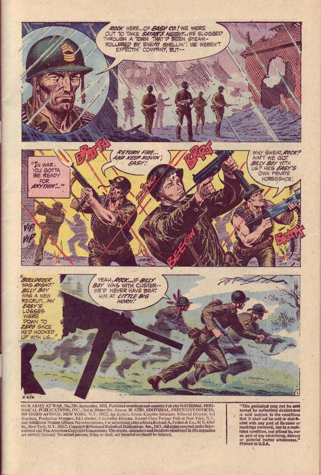 Read online Our Army at War (1952) comic -  Issue #236 - 3
