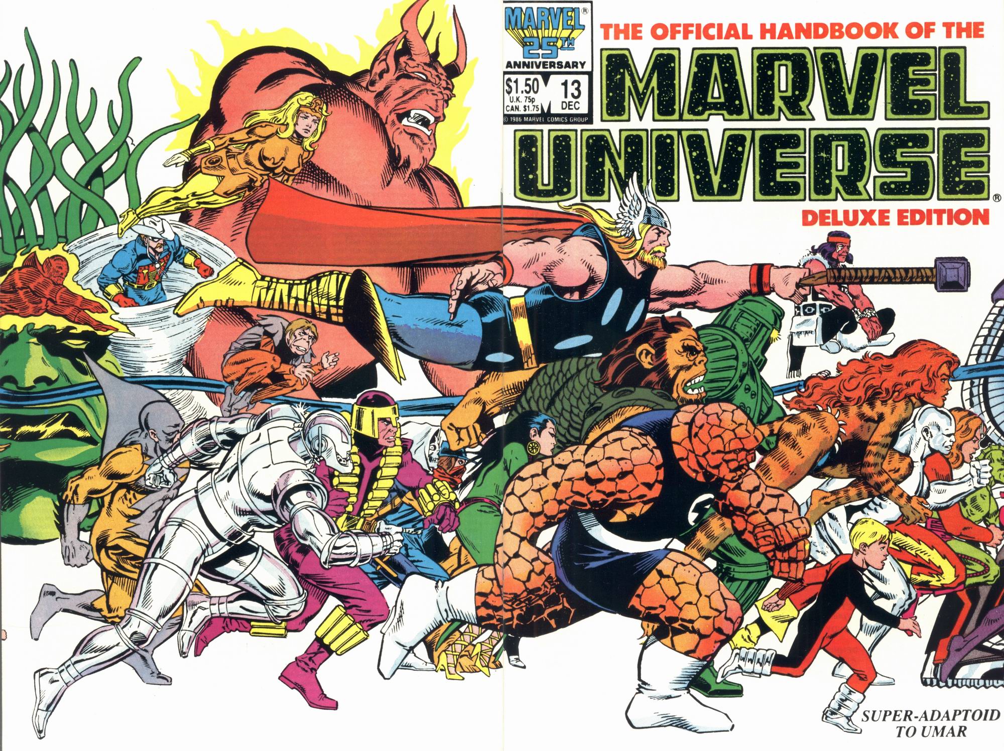 Read online The Official Handbook of the Marvel Universe Deluxe Edition comic -  Issue #13 - 1