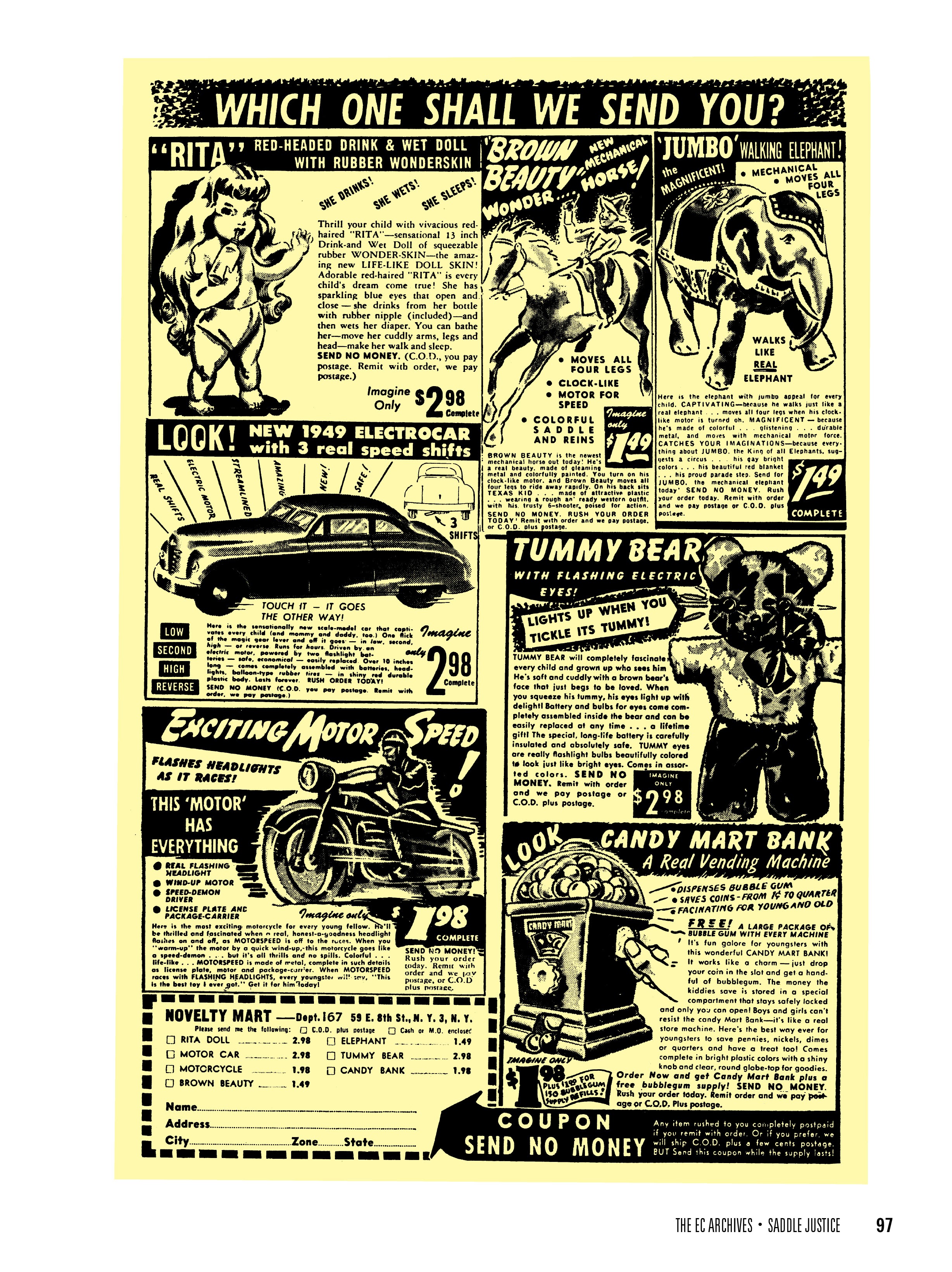 Read online The EC Archives: Saddle Justice comic -  Issue # TPB (Part 1) - 99