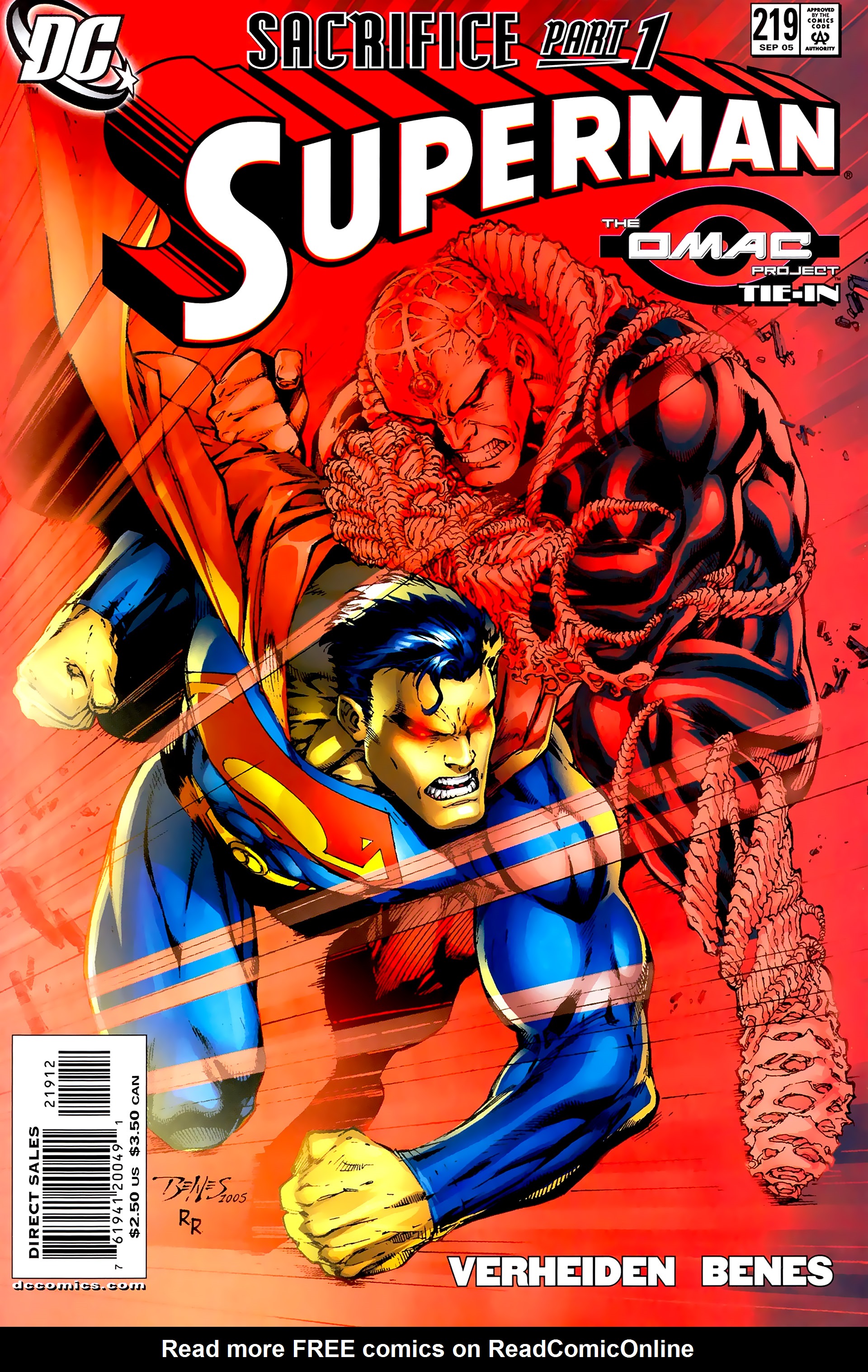Read online Superman (1987) comic -  Issue #219 - 2