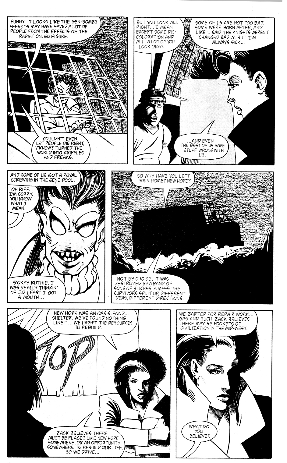 Read online Wild Knights comic -  Issue #1 - 15