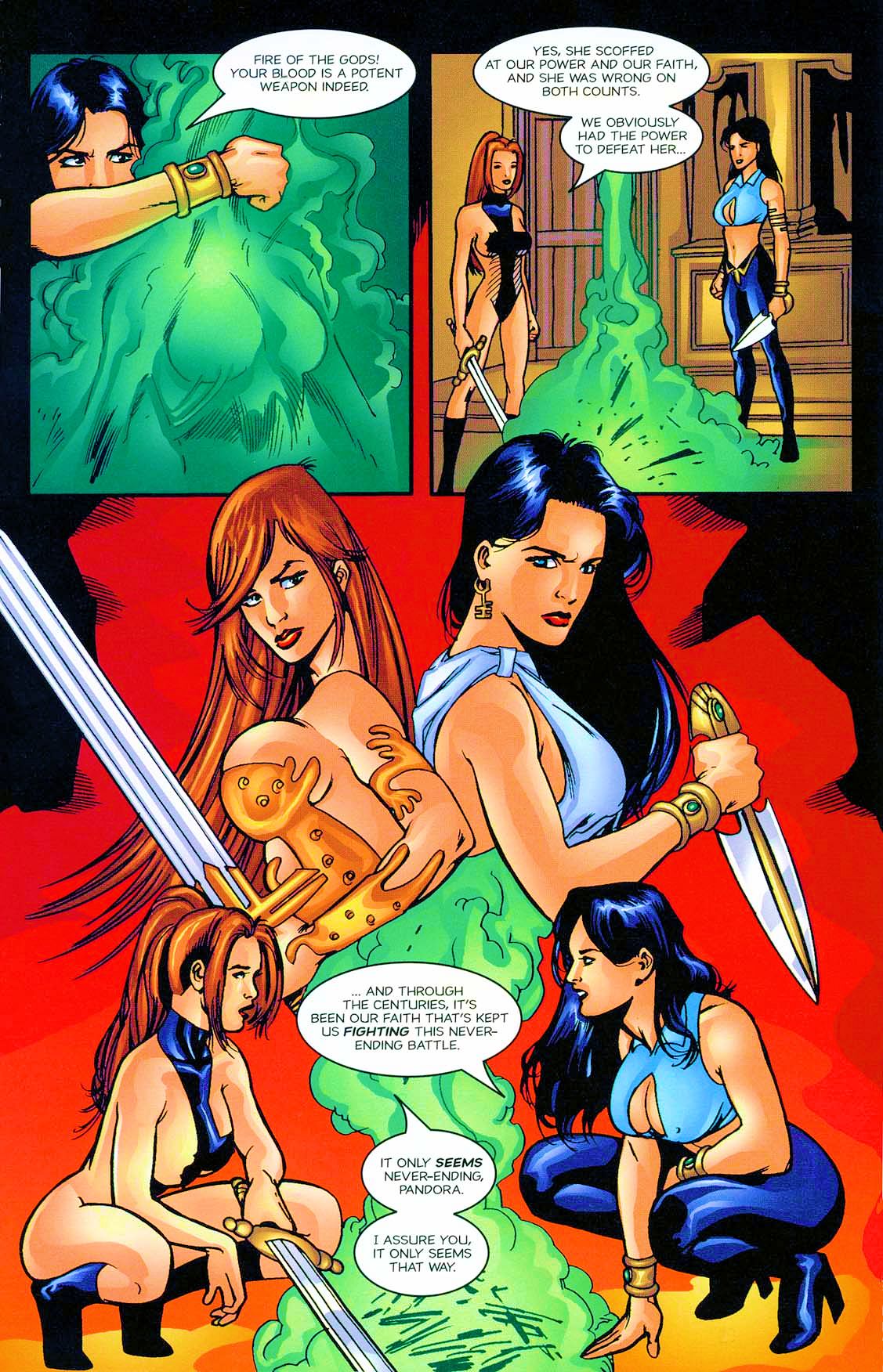 Read online Avengelyne / Pandora comic -  Issue #1 - 24