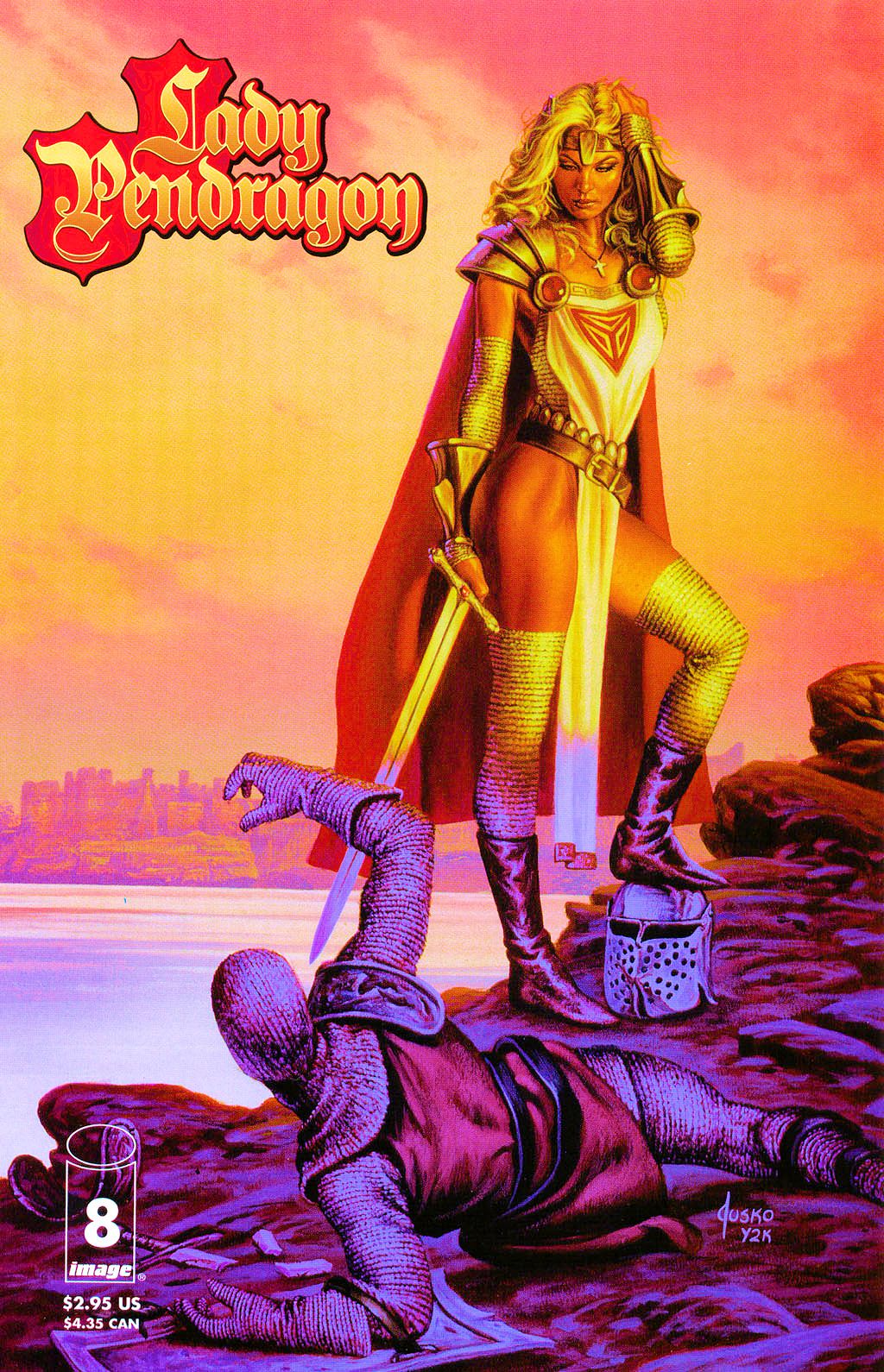 Read online Lady Pendragon comic -  Issue #8 - 1