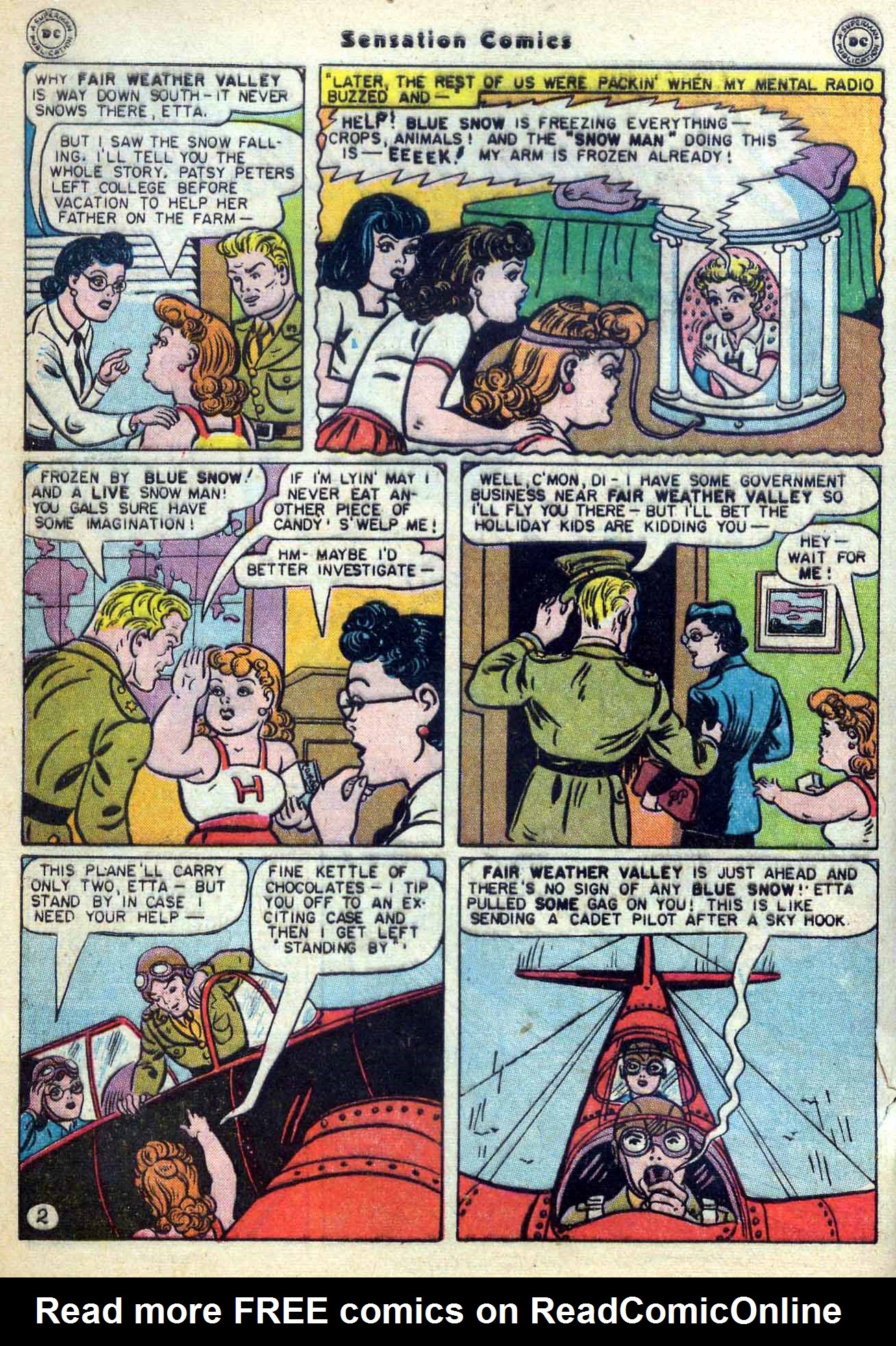 Read online Sensation (Mystery) Comics comic -  Issue #59 - 4