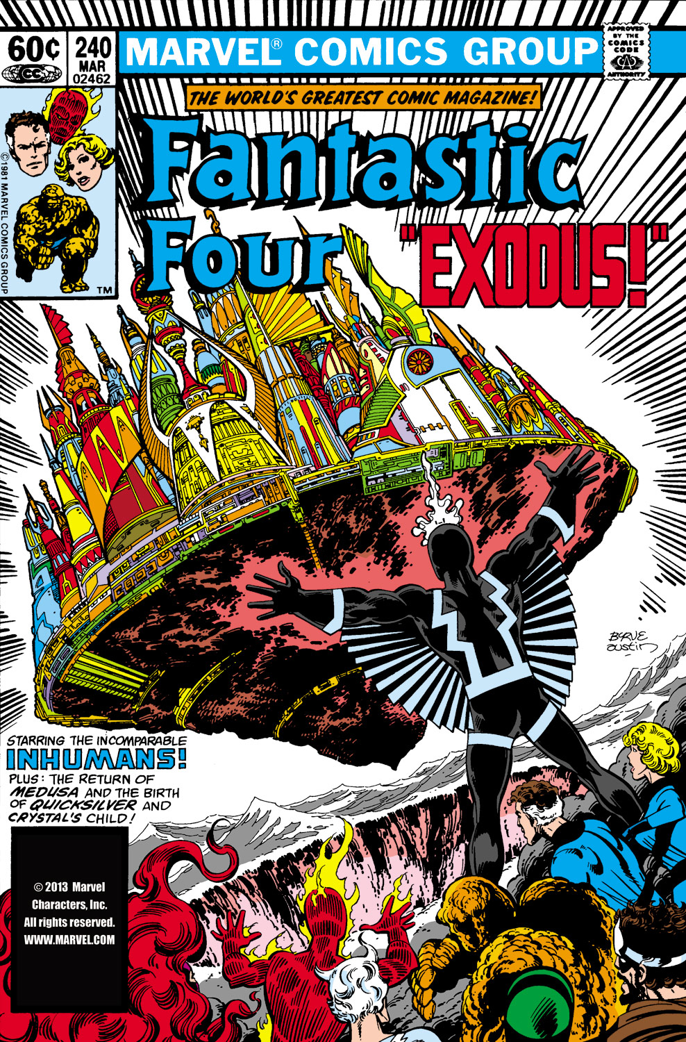 Read online Fantastic Four (1961) comic -  Issue #240 - 1
