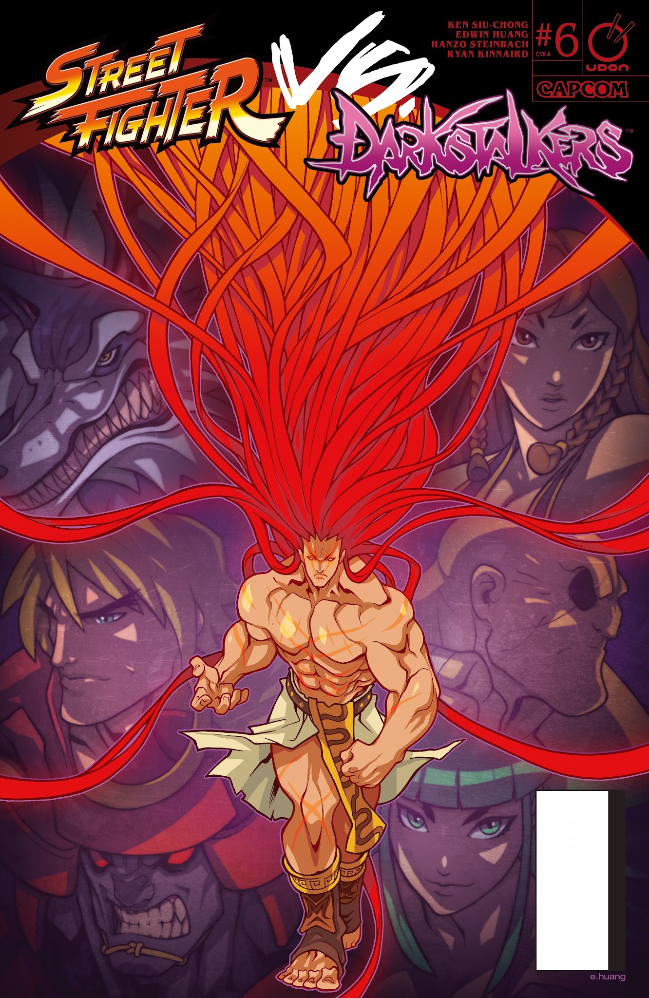 Read online Street Fighter VS Darkstalkers comic -  Issue #6 - 1