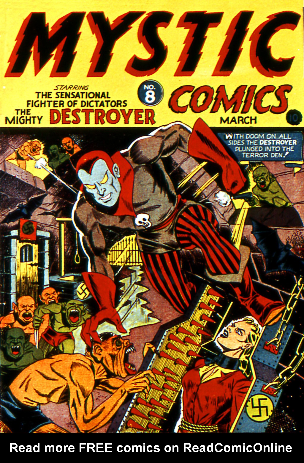 Read online Mystic Comics comic -  Issue #8 - 1