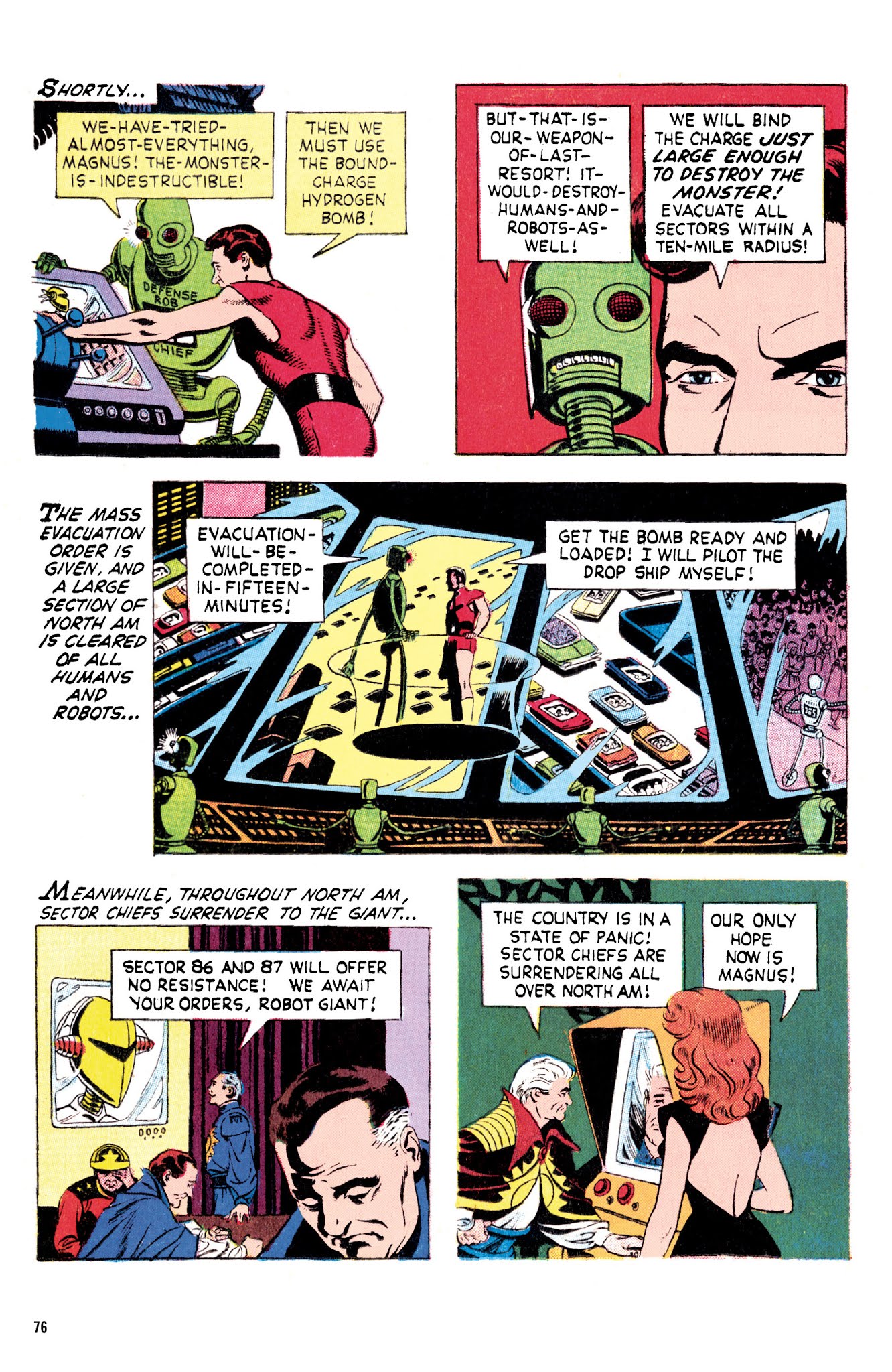 Read online Magnus, Robot Fighter Archives comic -  Issue # TPB 1 (Part 1) - 78