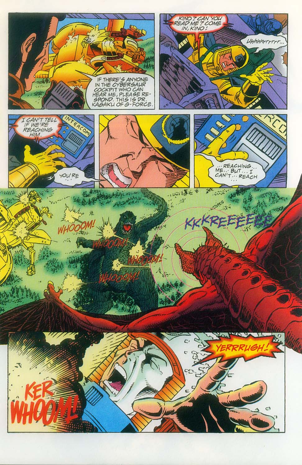 Read online Godzilla (1995) comic -  Issue #4 - 5