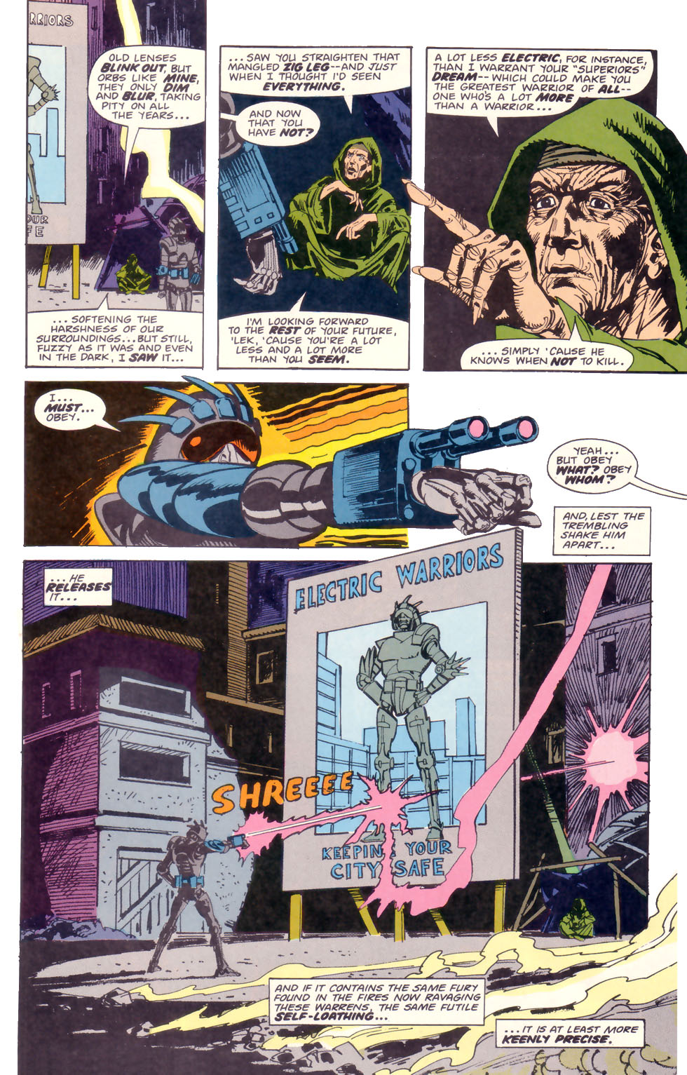 Read online Electric Warrior comic -  Issue #1 - 27