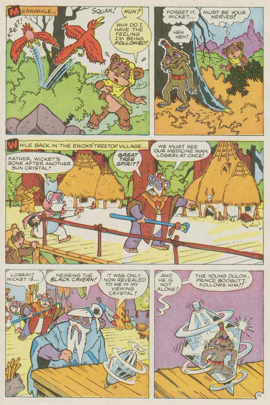 Read online Ewoks (1987) comic -  Issue #13 - 12