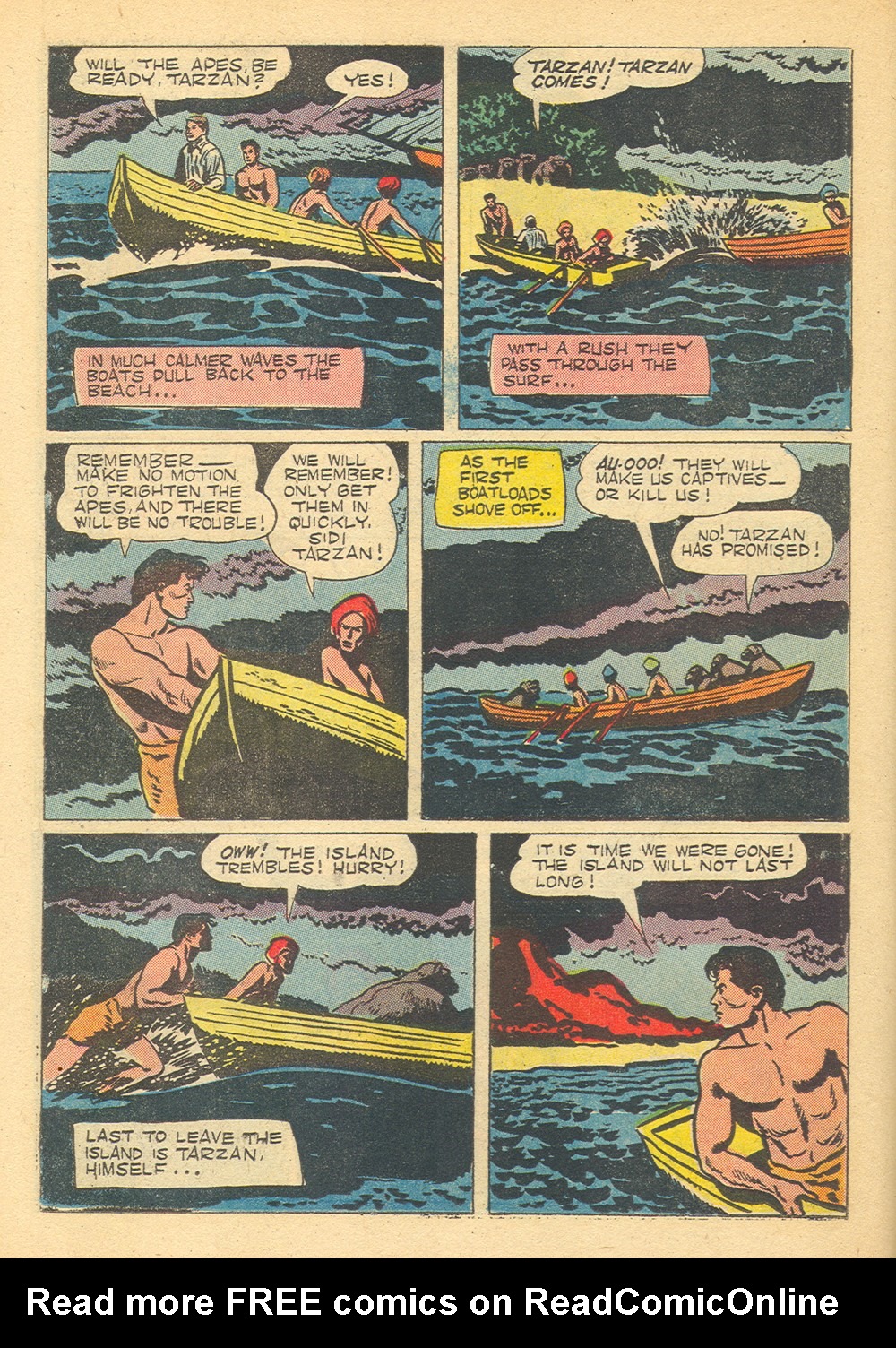 Read online Tarzan (1948) comic -  Issue #61 - 14