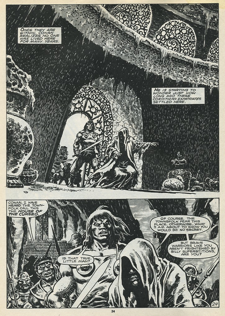 Read online The Savage Sword Of Conan comic -  Issue #173 - 26