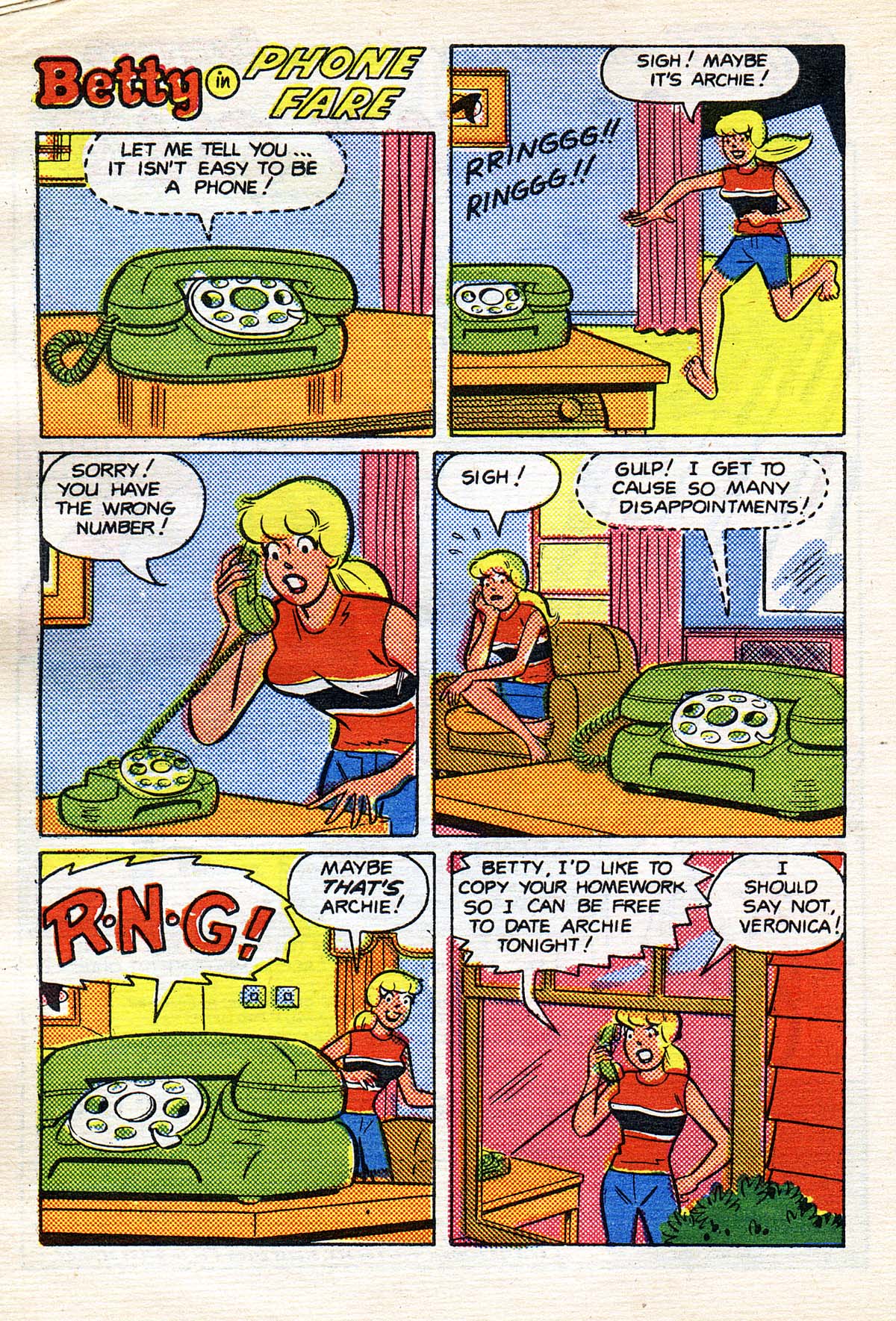 Read online Archie Annual Digest Magazine comic -  Issue #55 - 105
