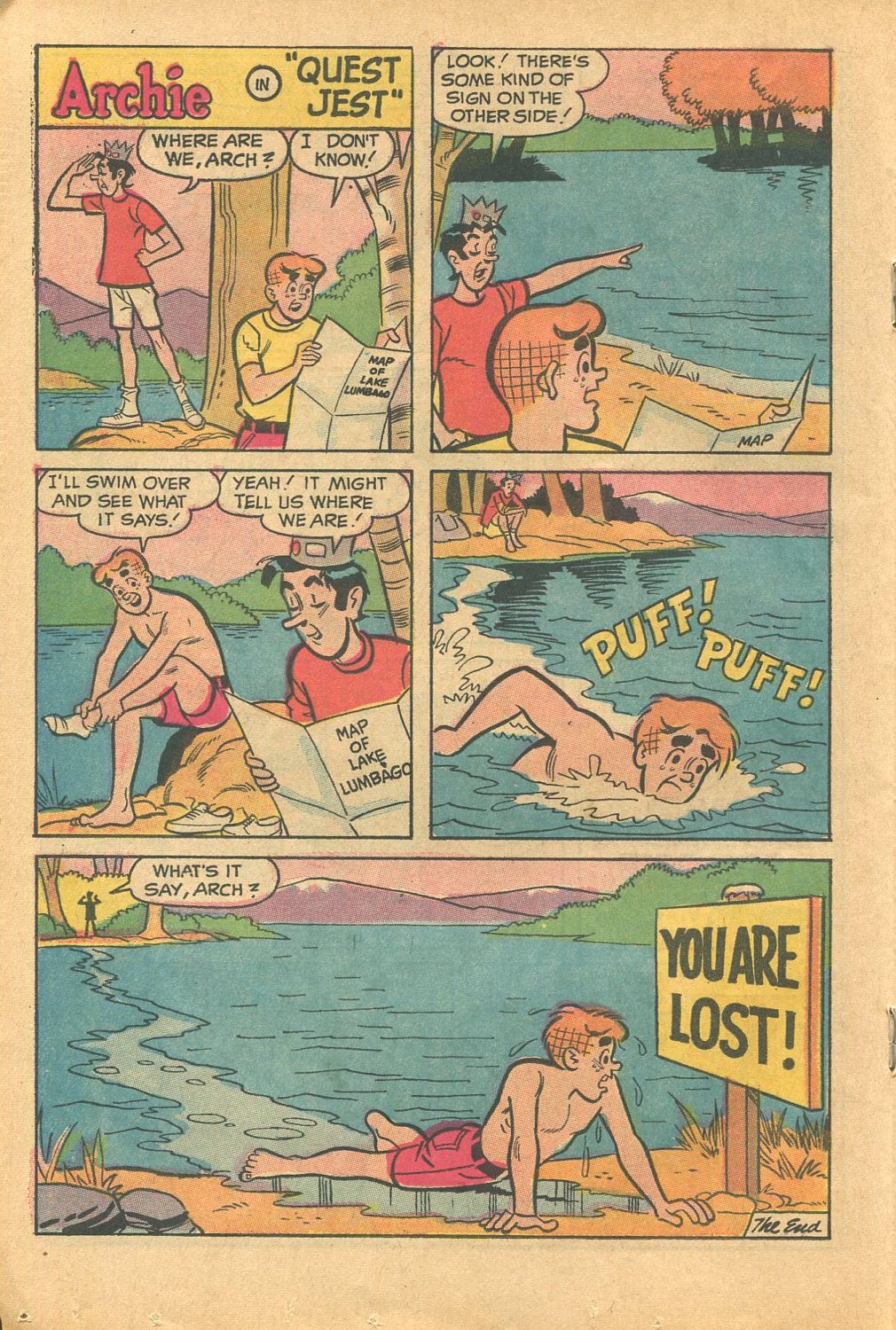 Read online Archie's Joke Book Magazine comic -  Issue #166 - 18