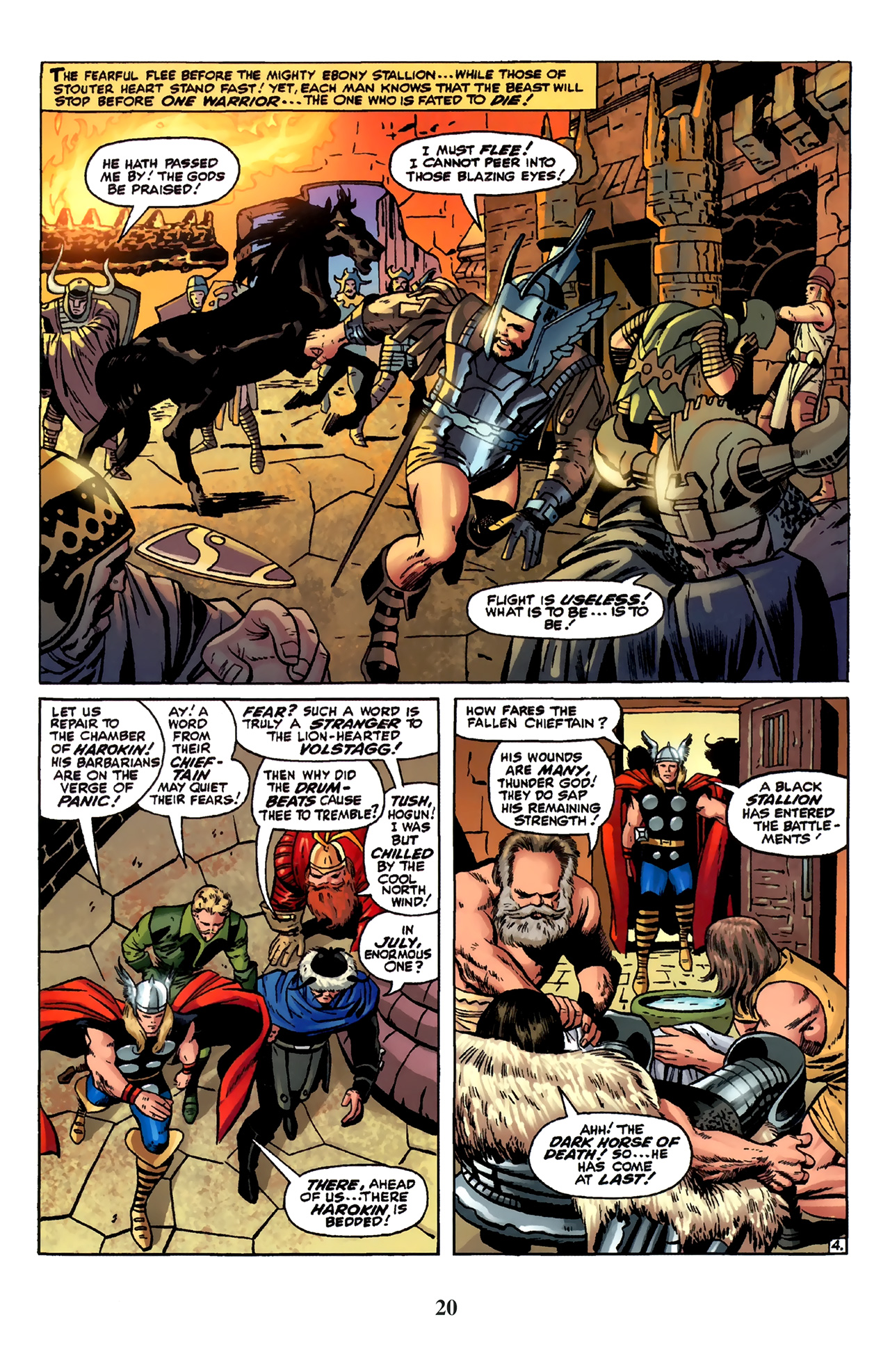 Read online Thor: Tales of Asgard by Stan Lee & Jack Kirby comic -  Issue #5 - 22