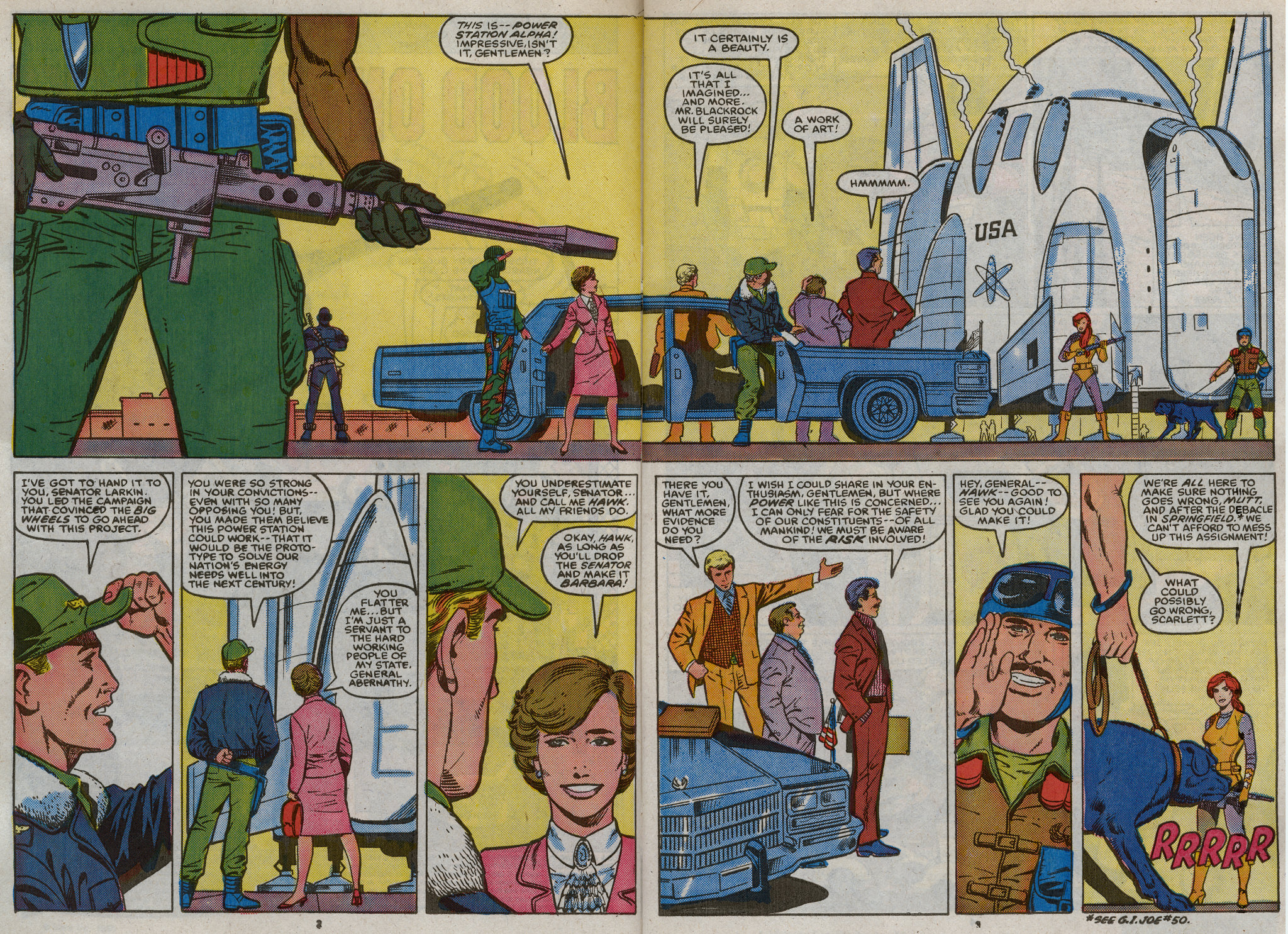 Read online G.I. Joe and The Transformers comic -  Issue #1 - 4