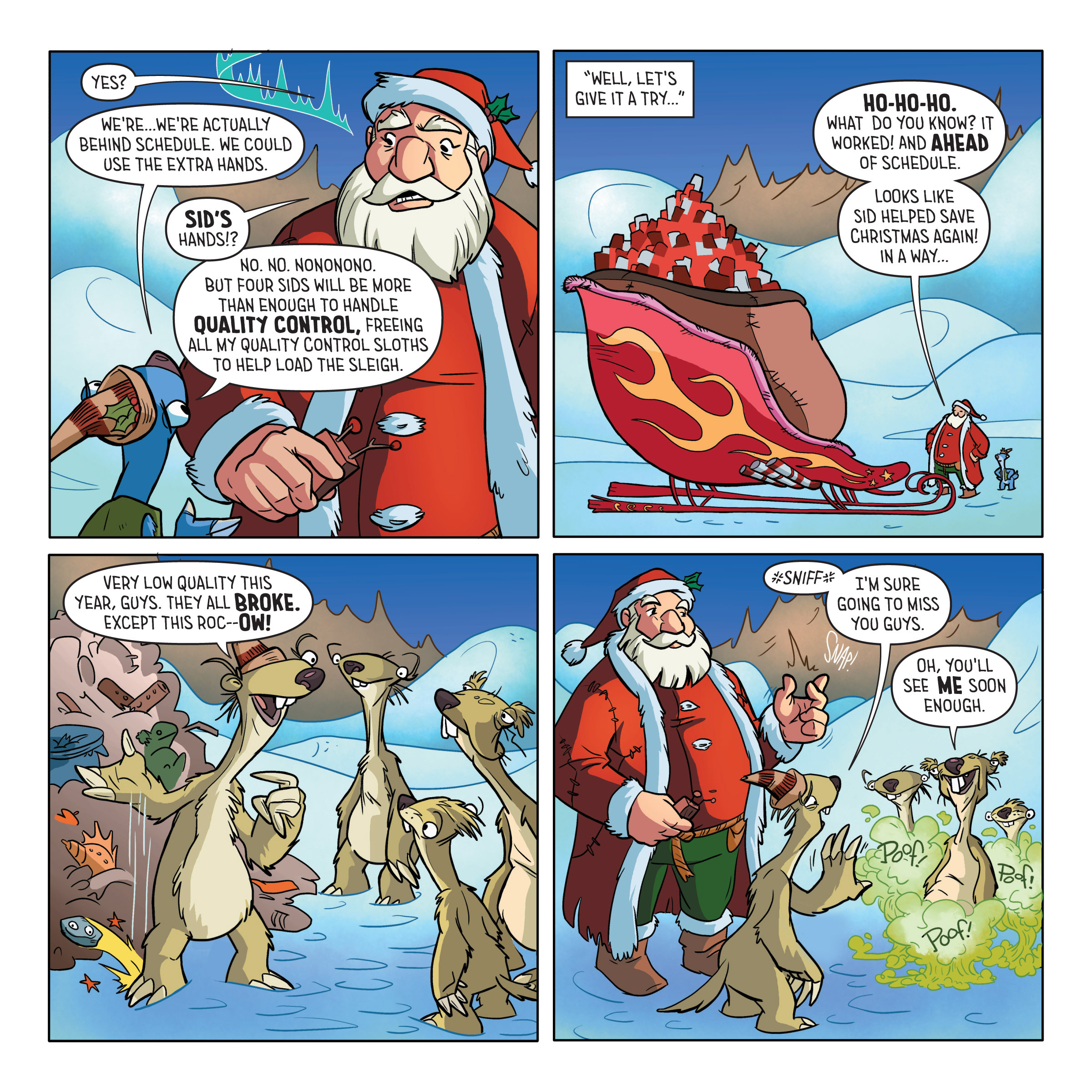 Read online Ice Age: Past, Presents, and Future! comic -  Issue # Full - 24