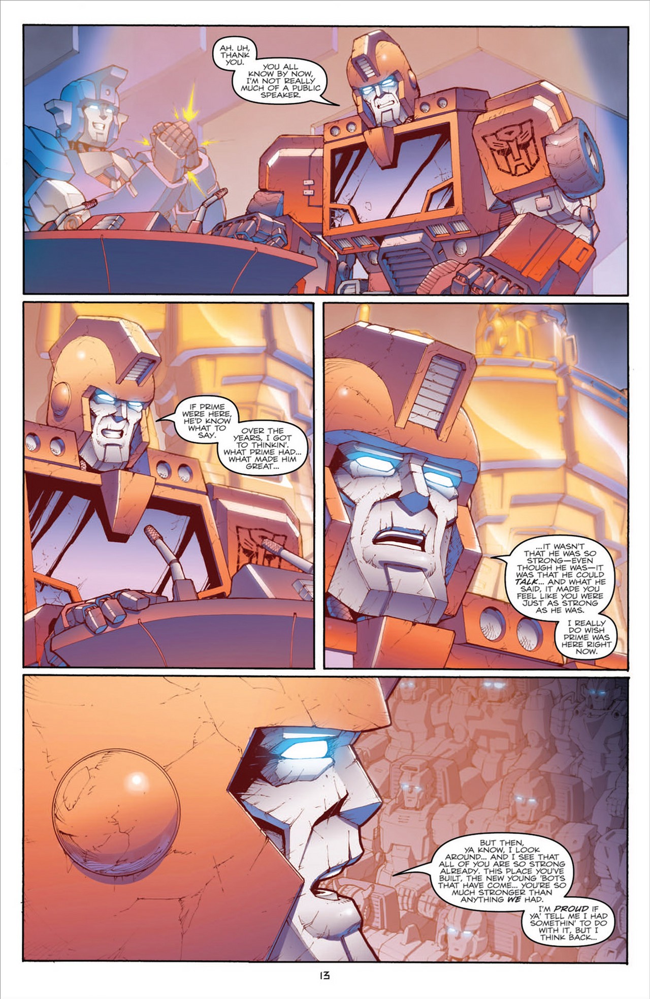 Read online The Transformers (2009) comic -  Issue #31 - 17