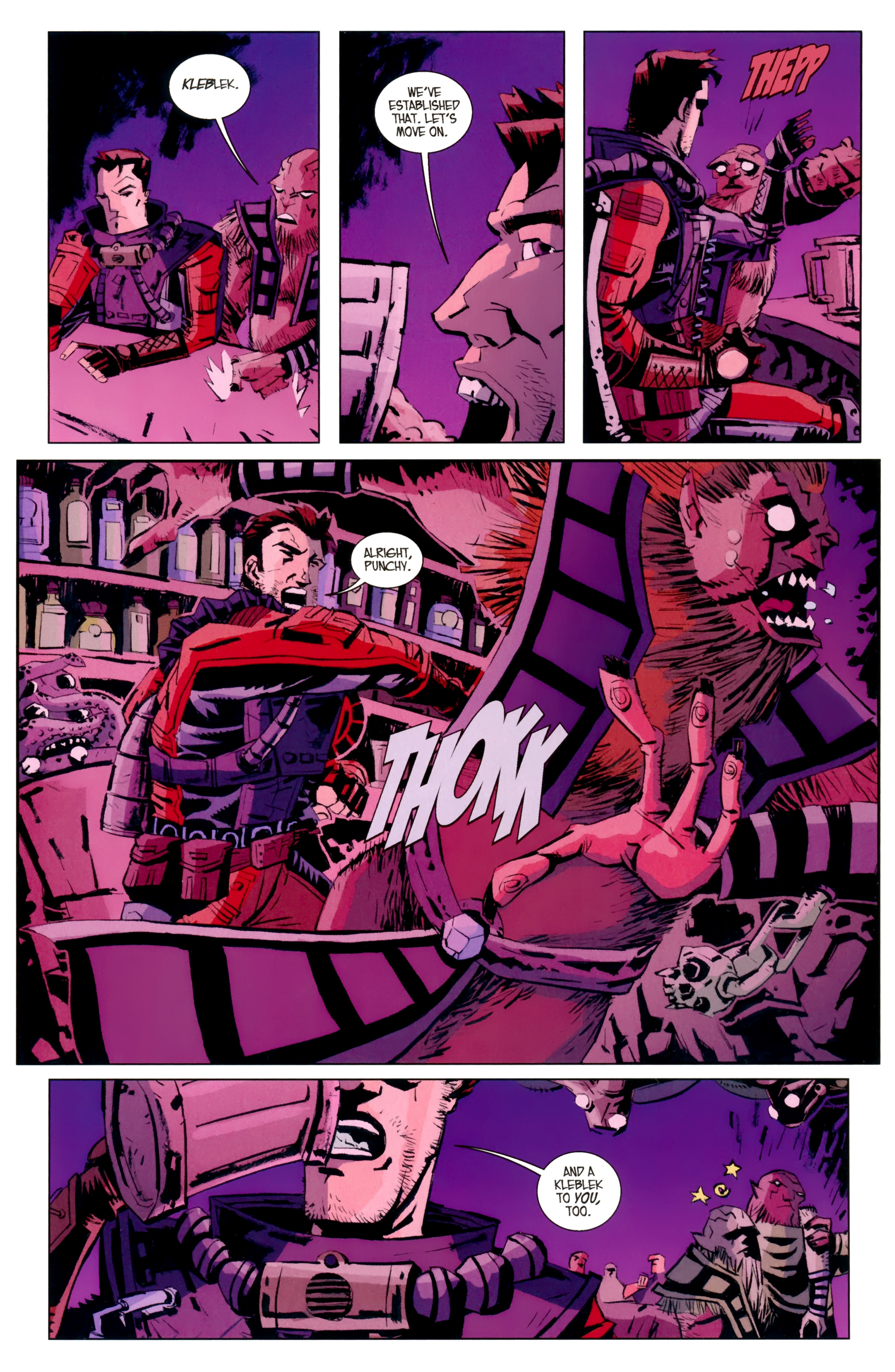 Read online Fear Agent comic -  Issue #29 - 30