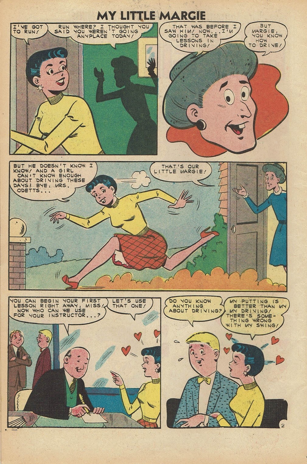 Read online My Little Margie (1954) comic -  Issue #39 - 4