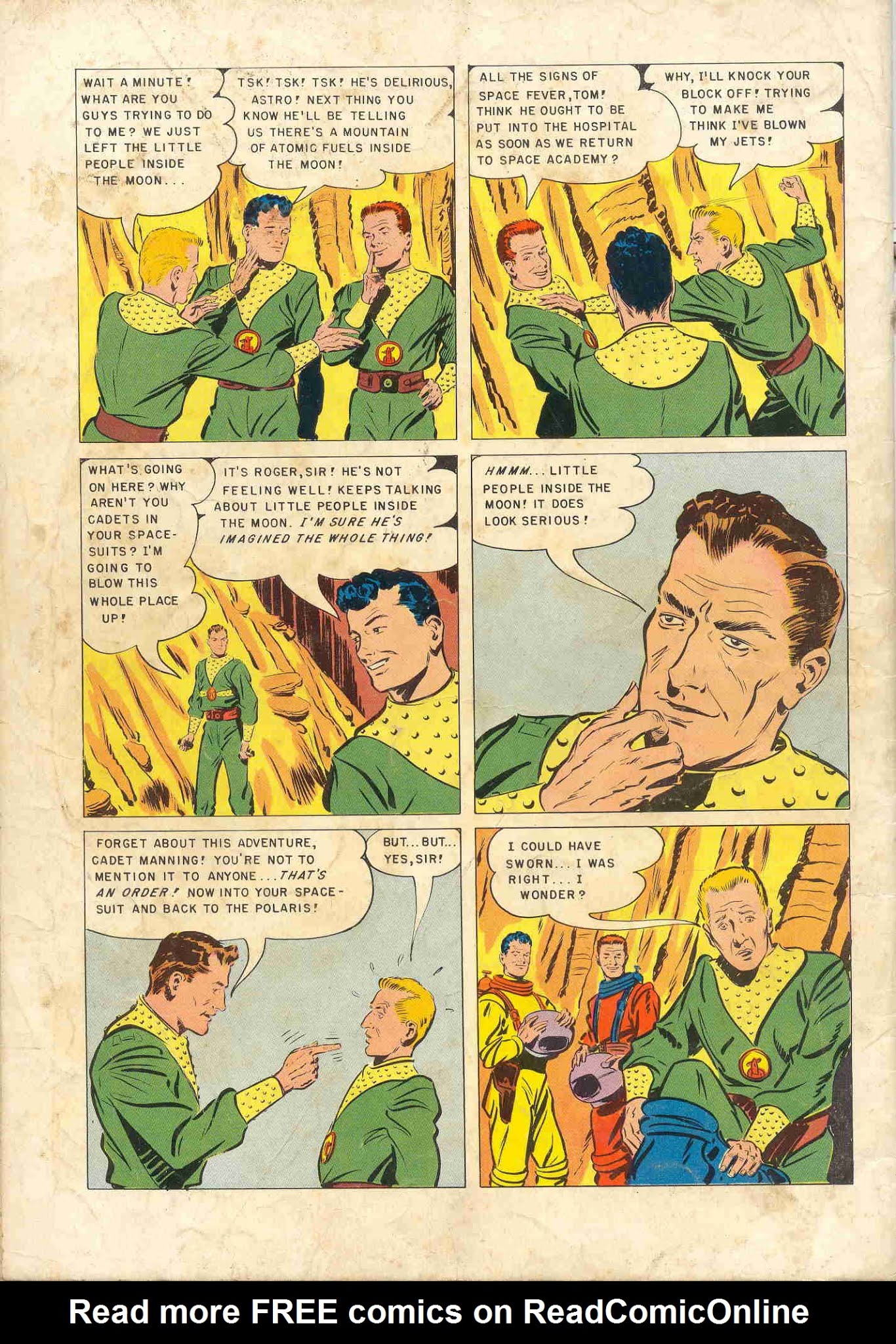 Read online Tom Corbett, Space Cadet comic -  Issue #5 - 36