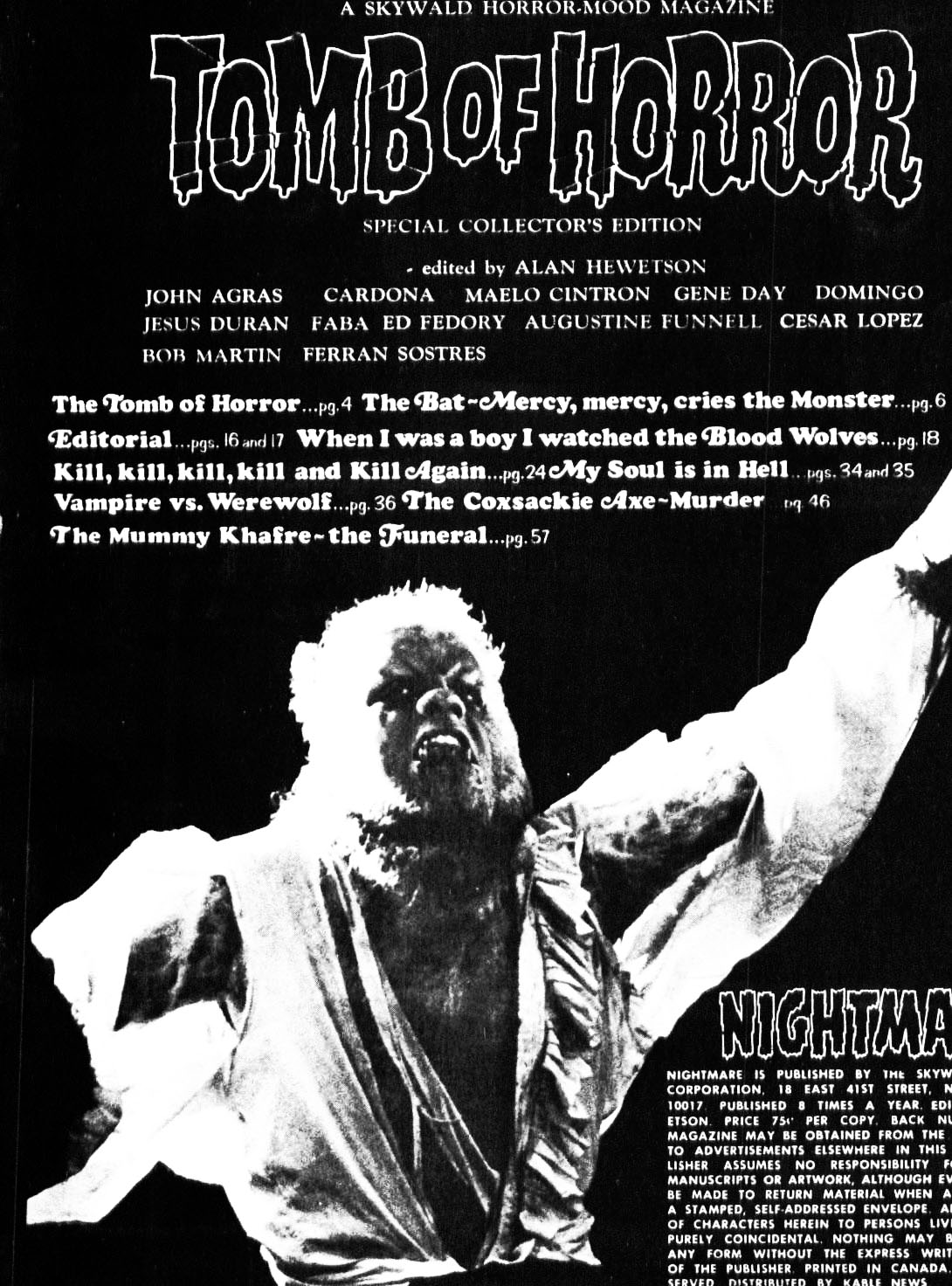 Read online Nightmare (1970) comic -  Issue #22 - 3
