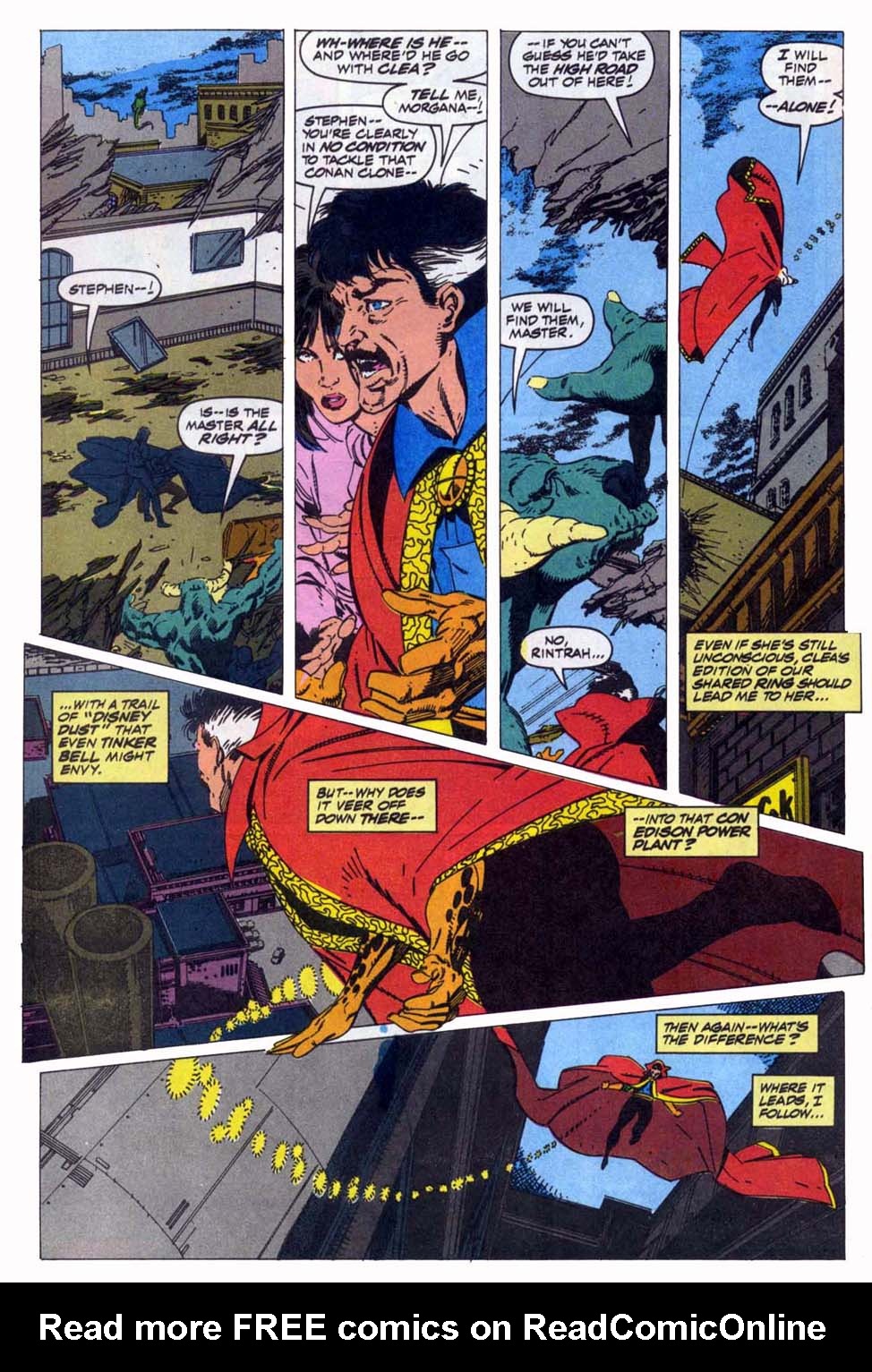 Read online Doctor Strange: Sorcerer Supreme comic -  Issue #13 - 14