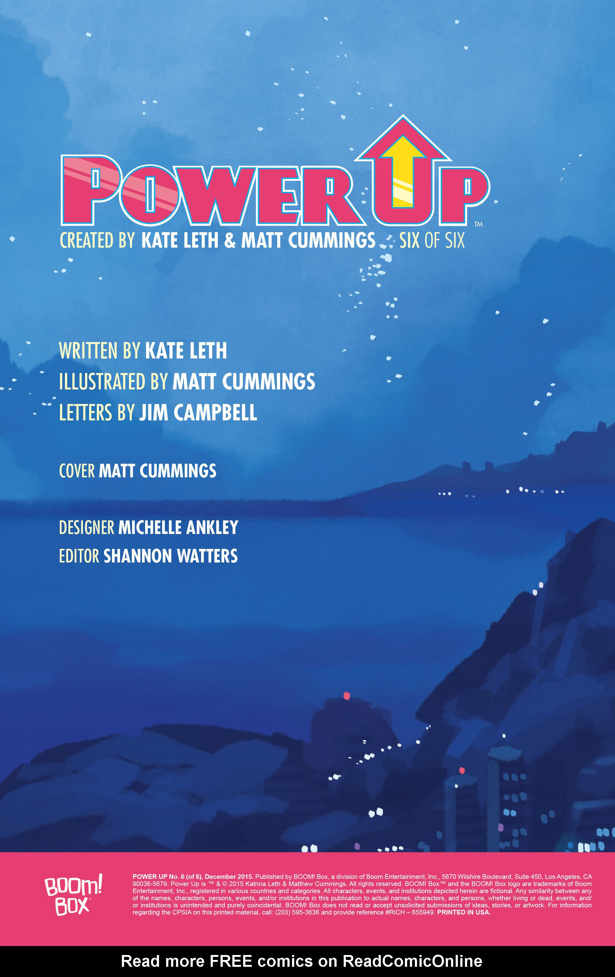 Read online Power Up comic -  Issue #6 - 2