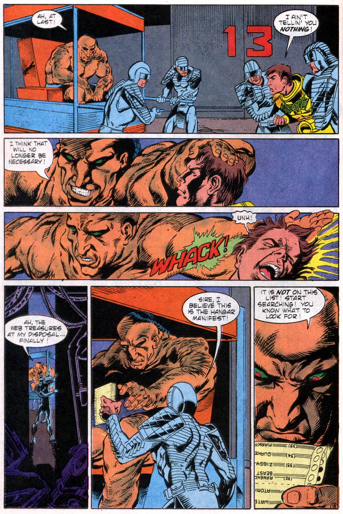 Read online The Web (1991) comic -  Issue # _Annual 1 - 19
