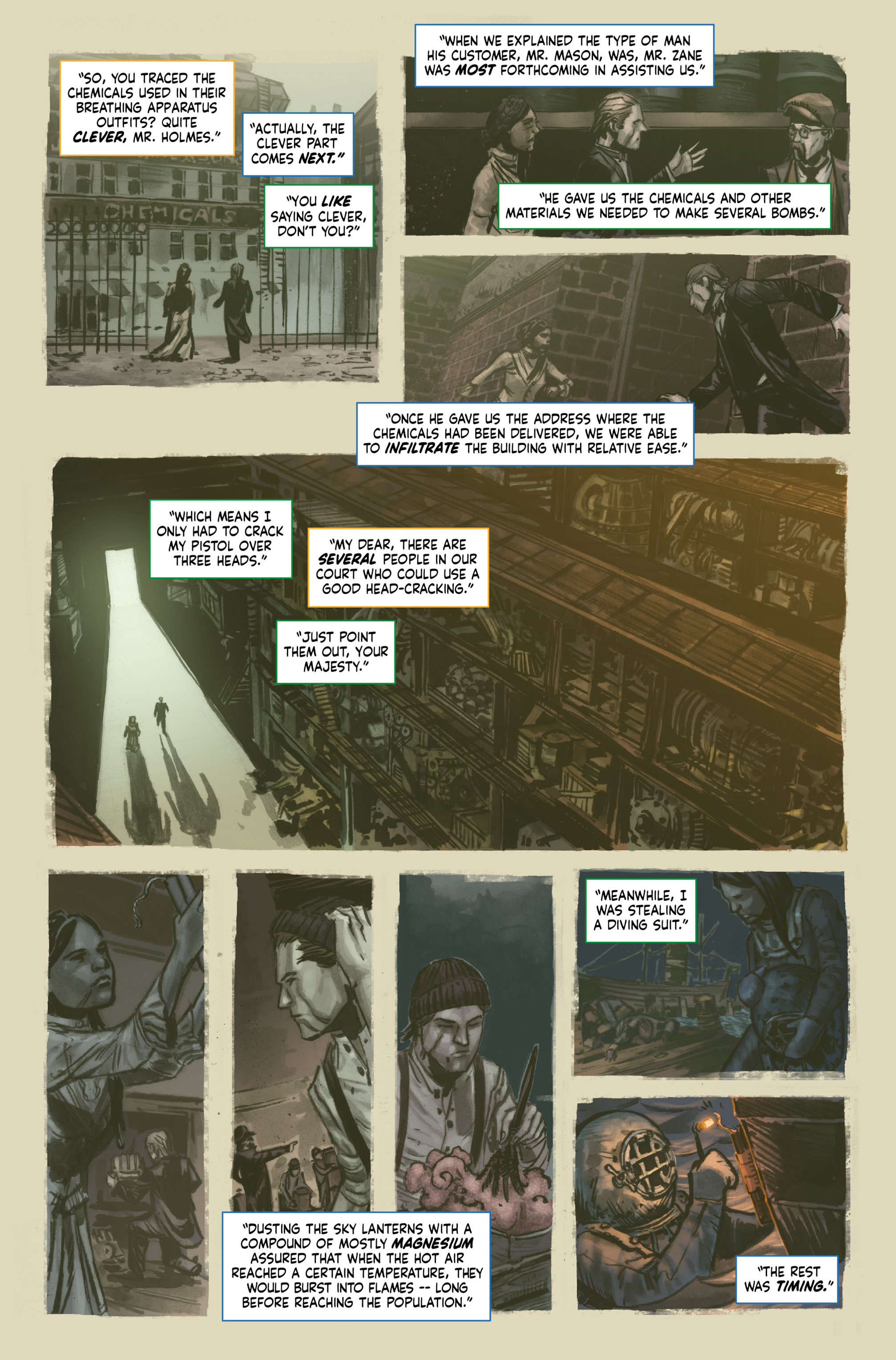 Read online Mycroft comic -  Issue #5 - 23