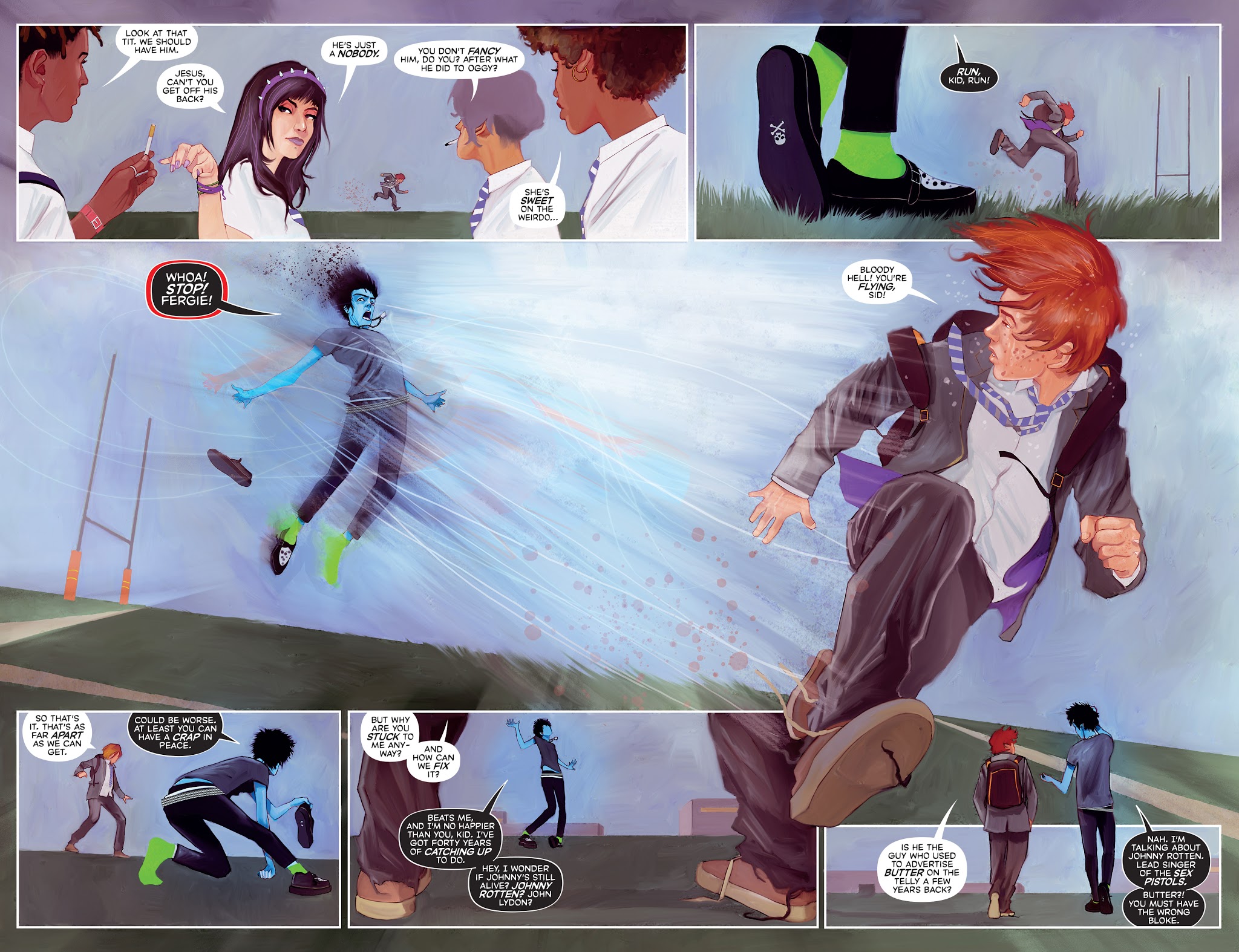 Read online Punks Not Dead comic -  Issue #2 - 9