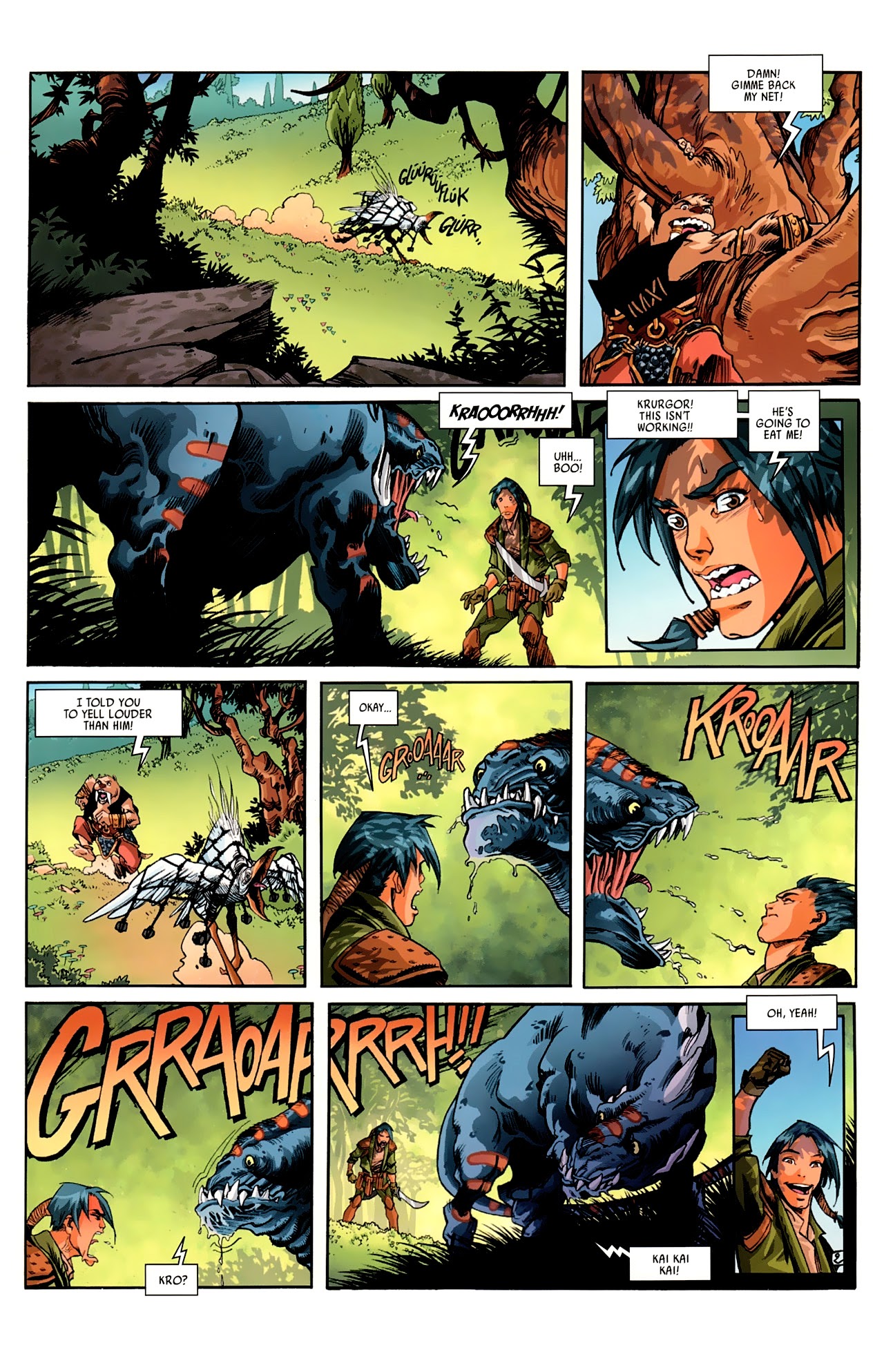 Read online Ythaq: The Forsaken World comic -  Issue #2 - 8