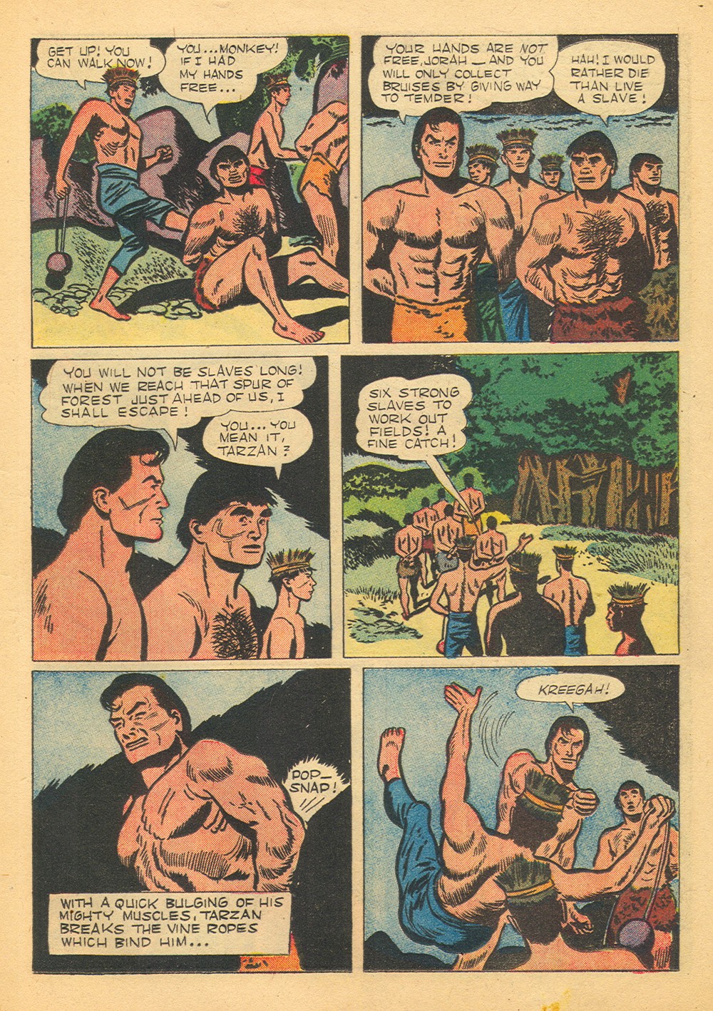 Read online Tarzan (1948) comic -  Issue #60 - 13