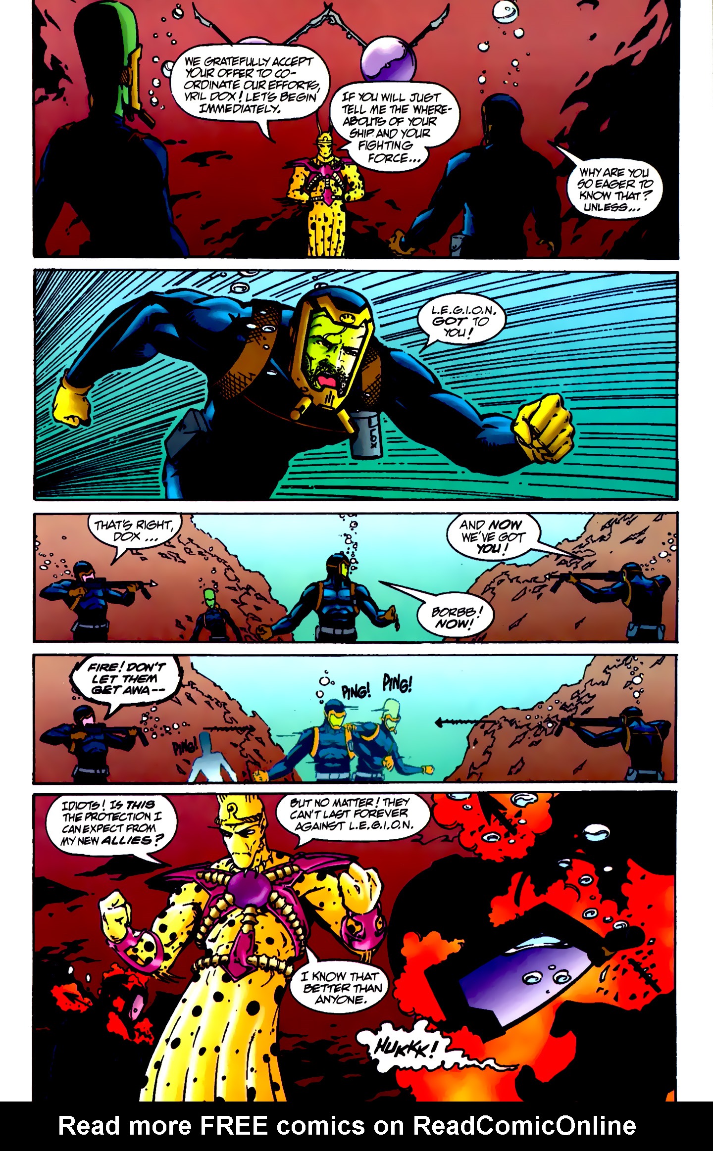 Read online R.E.B.E.L.S. '94 comic -  Issue #5 - 23