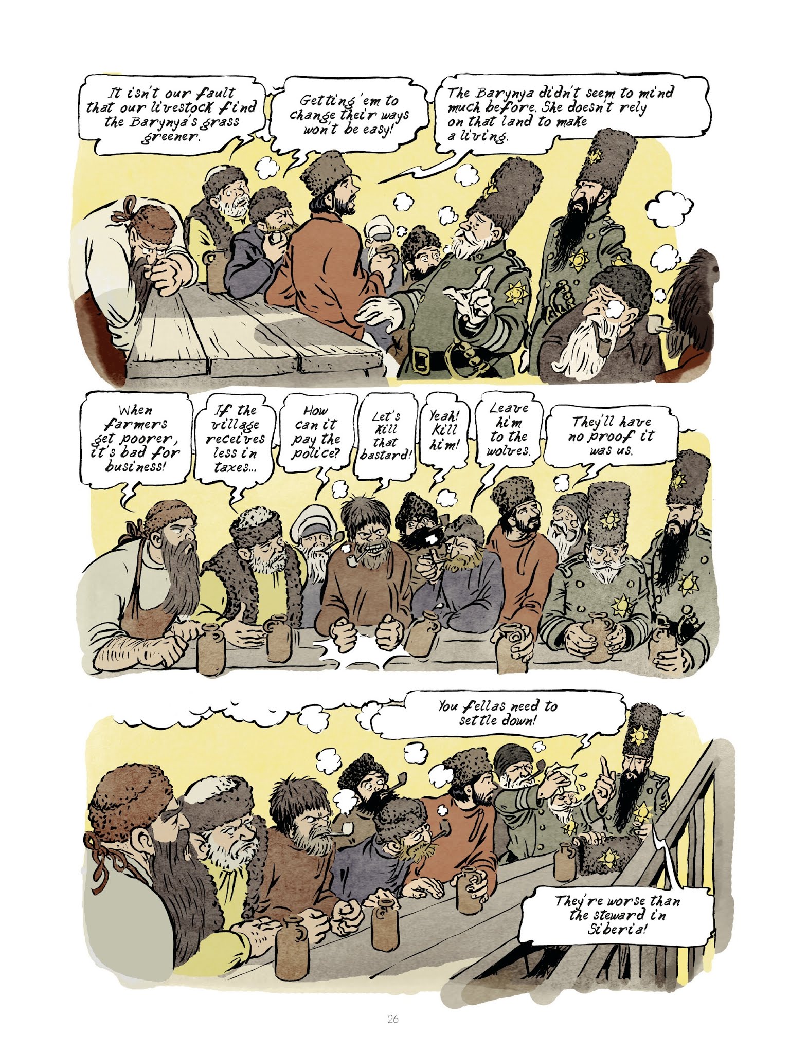 Read online How Much Land Does A Man Need? comic -  Issue # TPB - 25