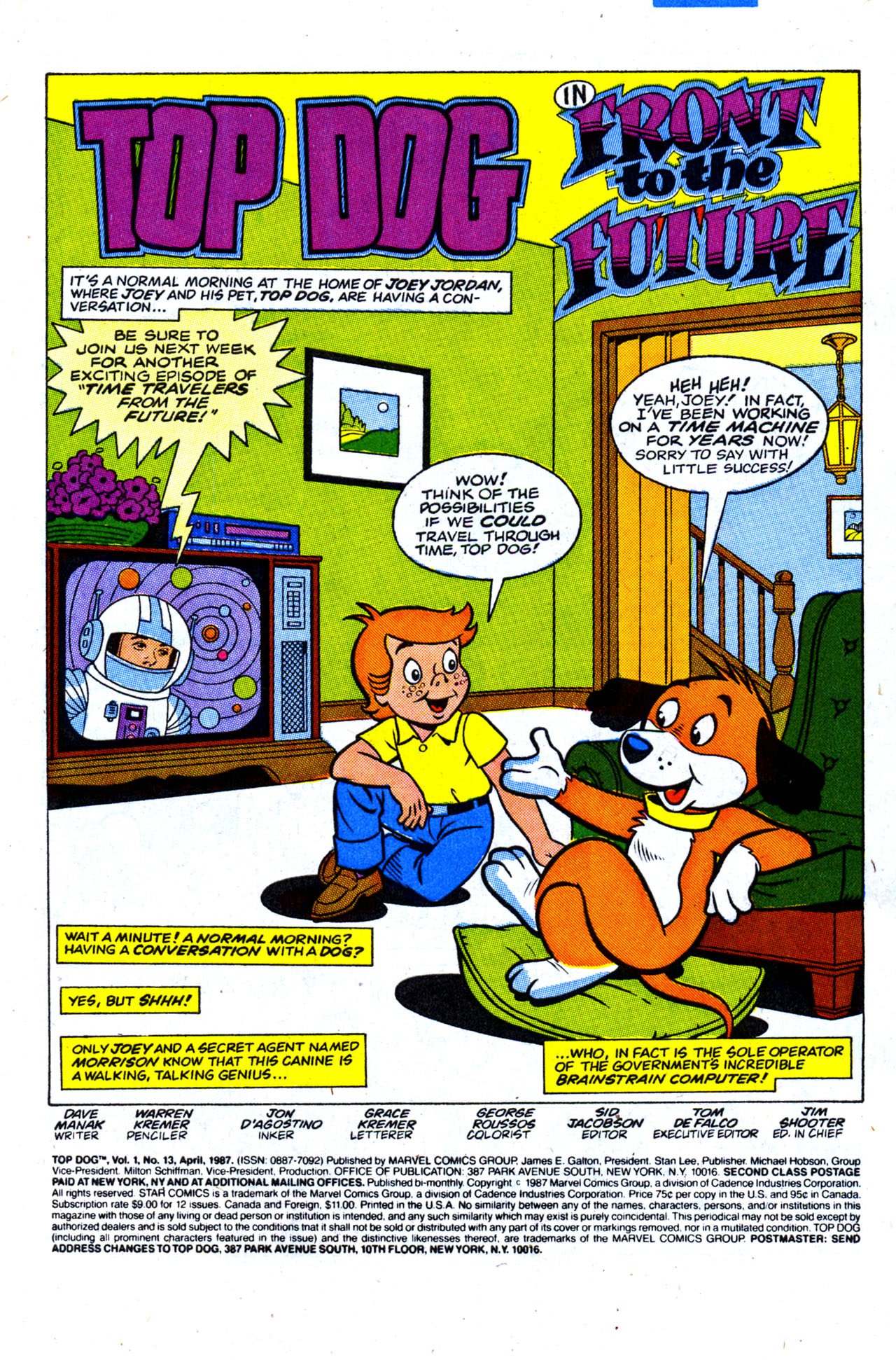 Read online Top Dog comic -  Issue #13 - 3