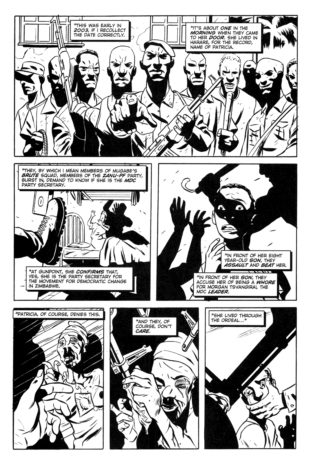 Read online Queen & Country comic -  Issue #22 - 4