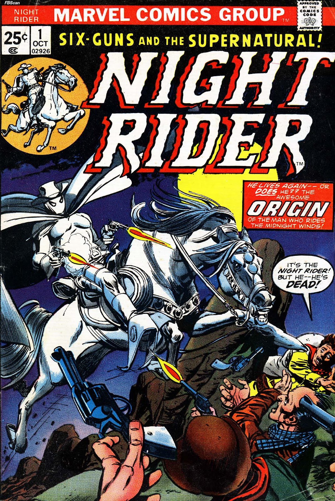 Night Rider issue 1 - Page 1