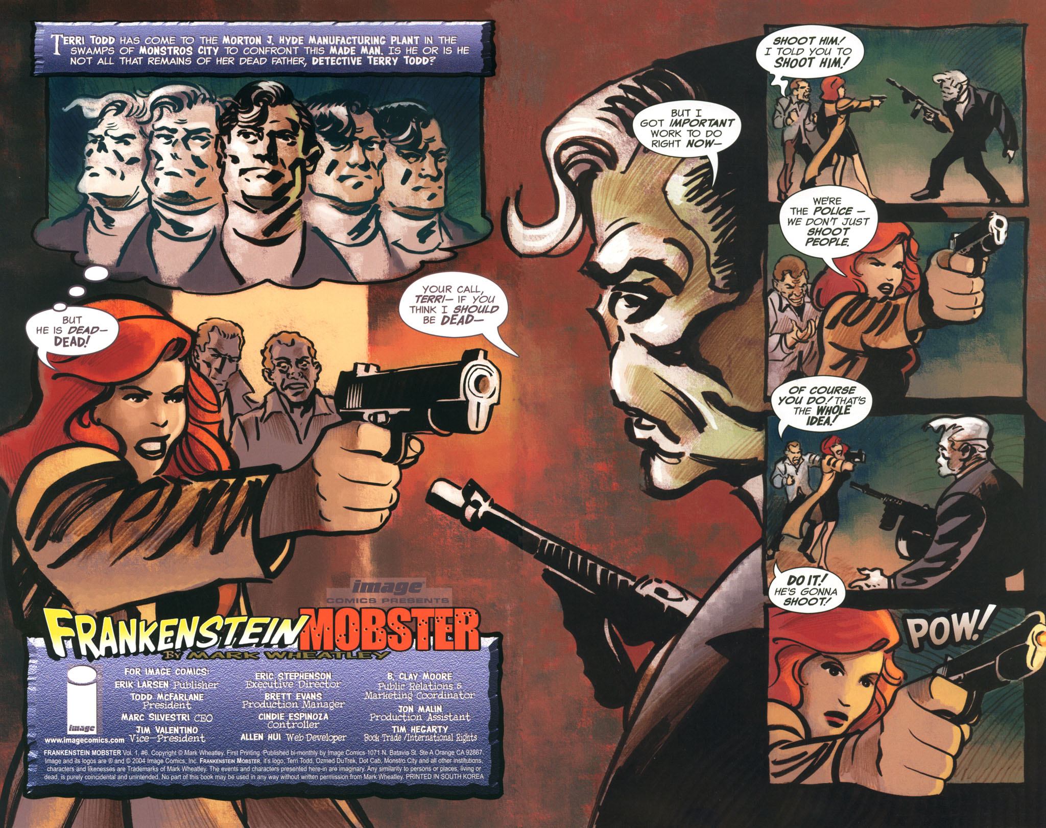 Read online Frankenstein Mobster comic -  Issue #6 - 2