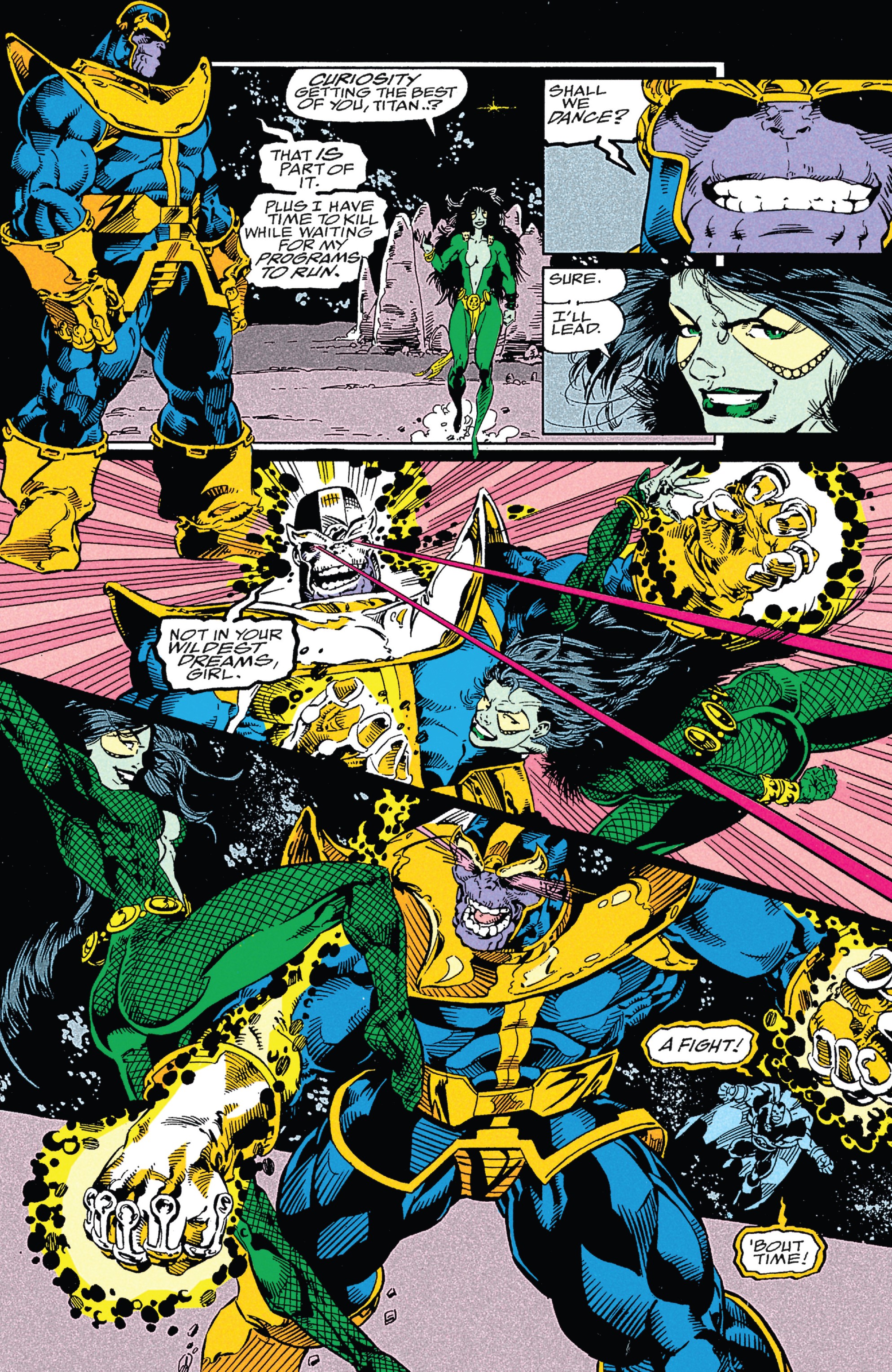 Read online Marvel Tales: Thanos comic -  Issue # Full - 61