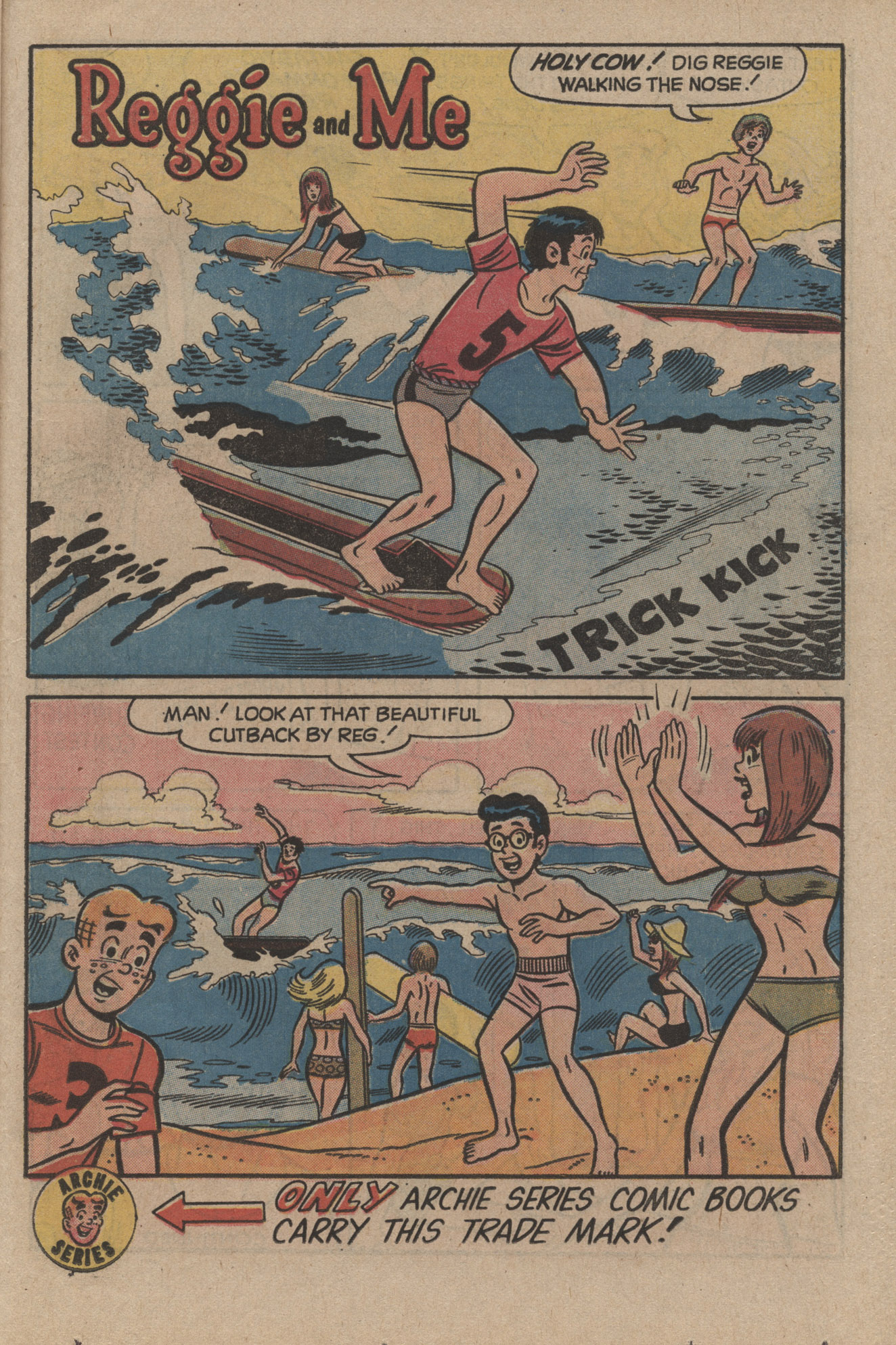 Read online Reggie and Me (1966) comic -  Issue #66 - 34