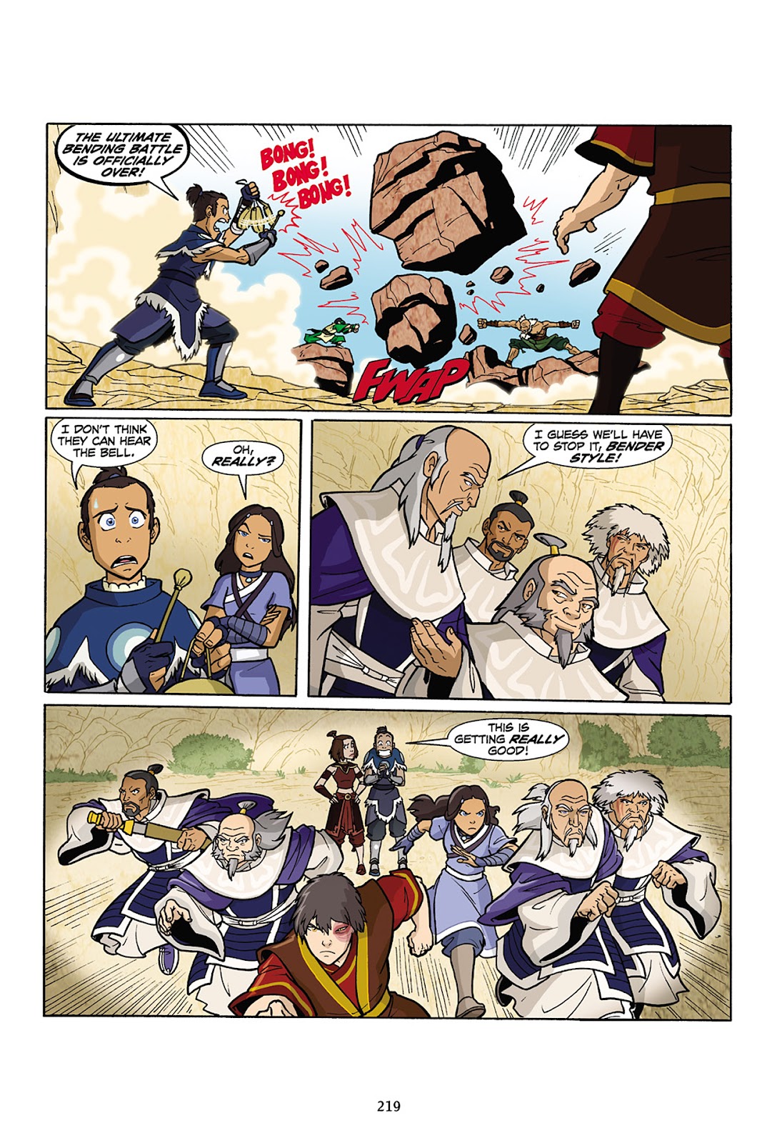 Nickelodeon Avatar: The Last Airbender - The Lost Adventures issue Full - Page 220