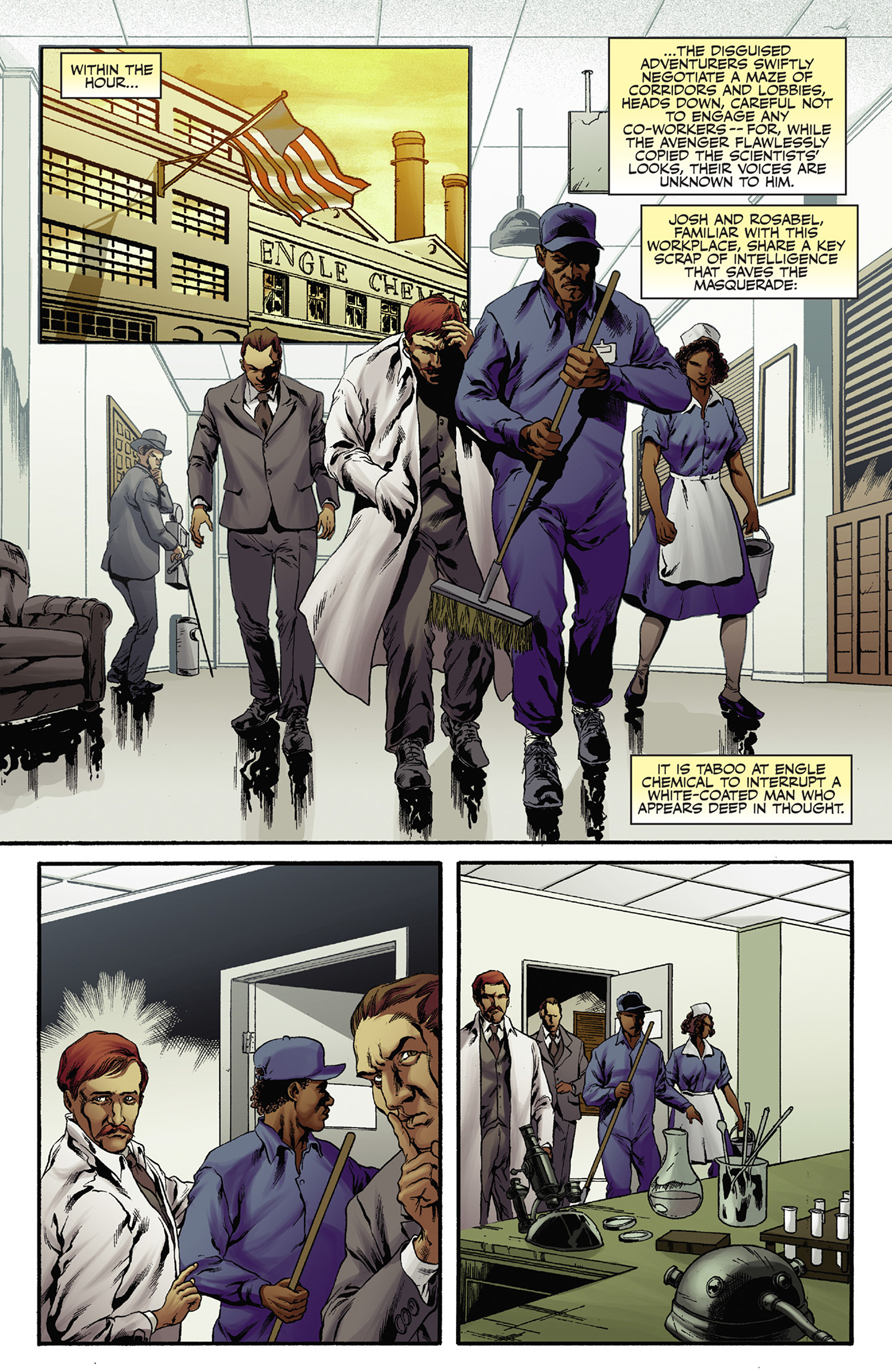 Read online Justice Inc.: The Avenger comic -  Issue #3 - 17